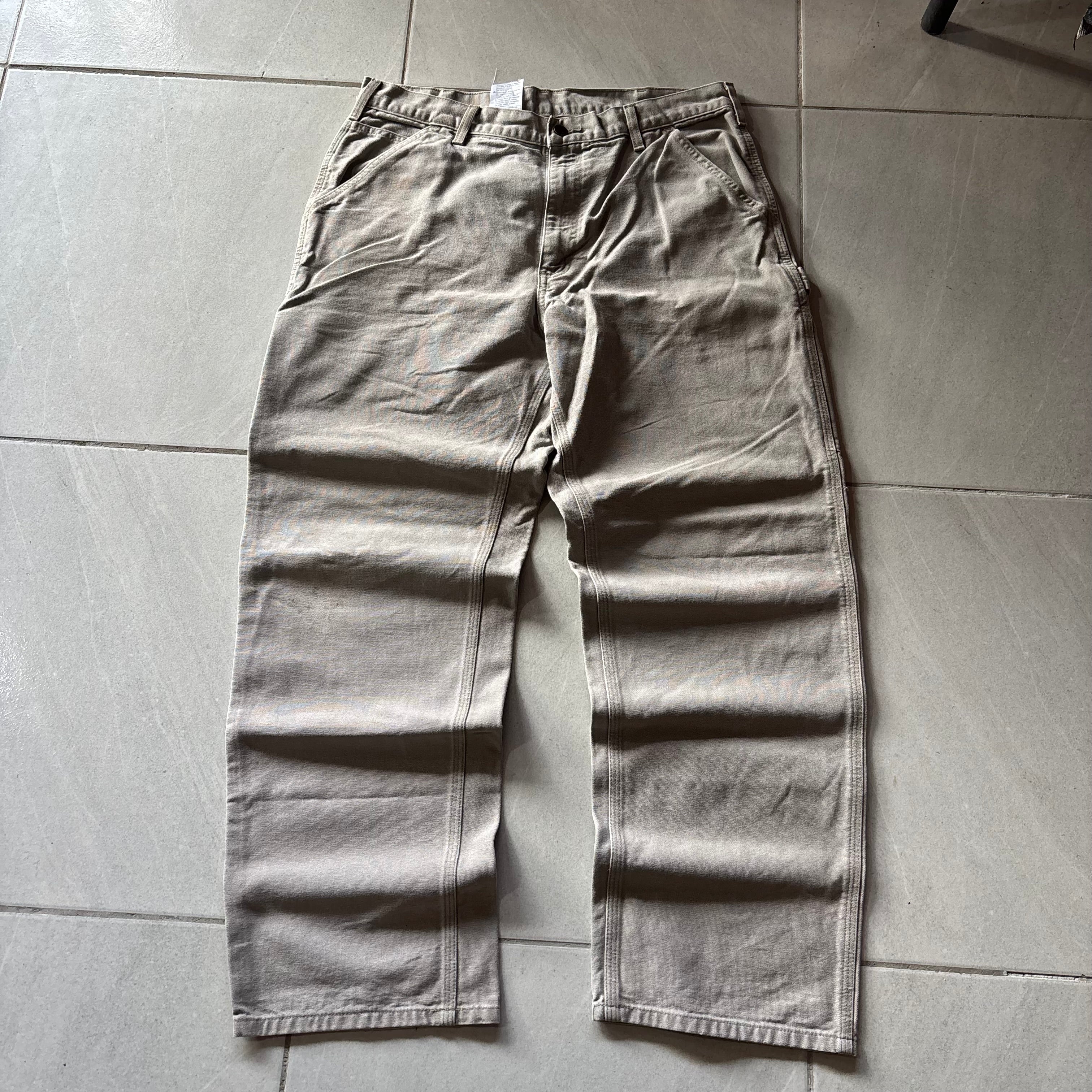 (FIT 36/32) CARHARTT CARPENTER PANT BIG LOGO