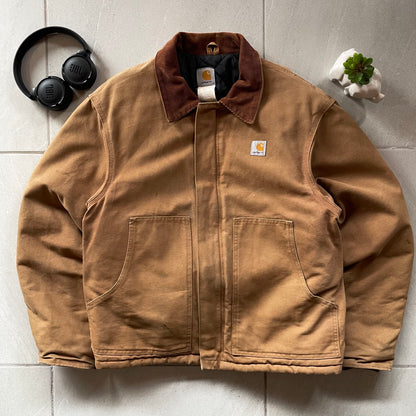 (L Boxy Fit)Carhartt Artic Jacket de los 90s-Como Nueva