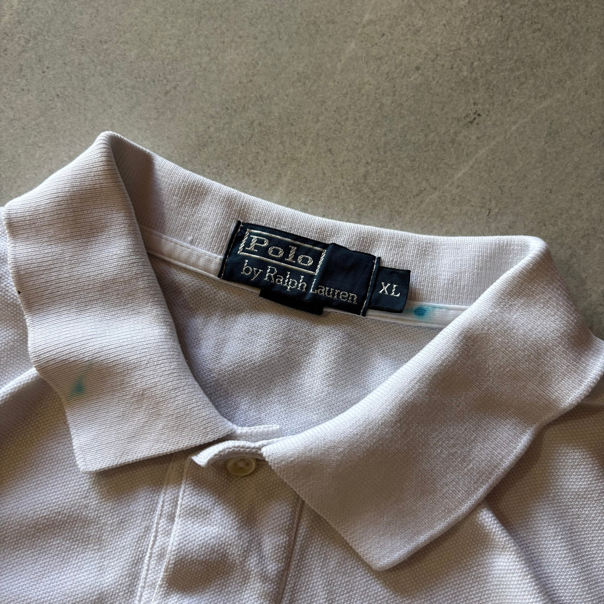 (Xl) RALPH LAUREN POLO BLANCA
