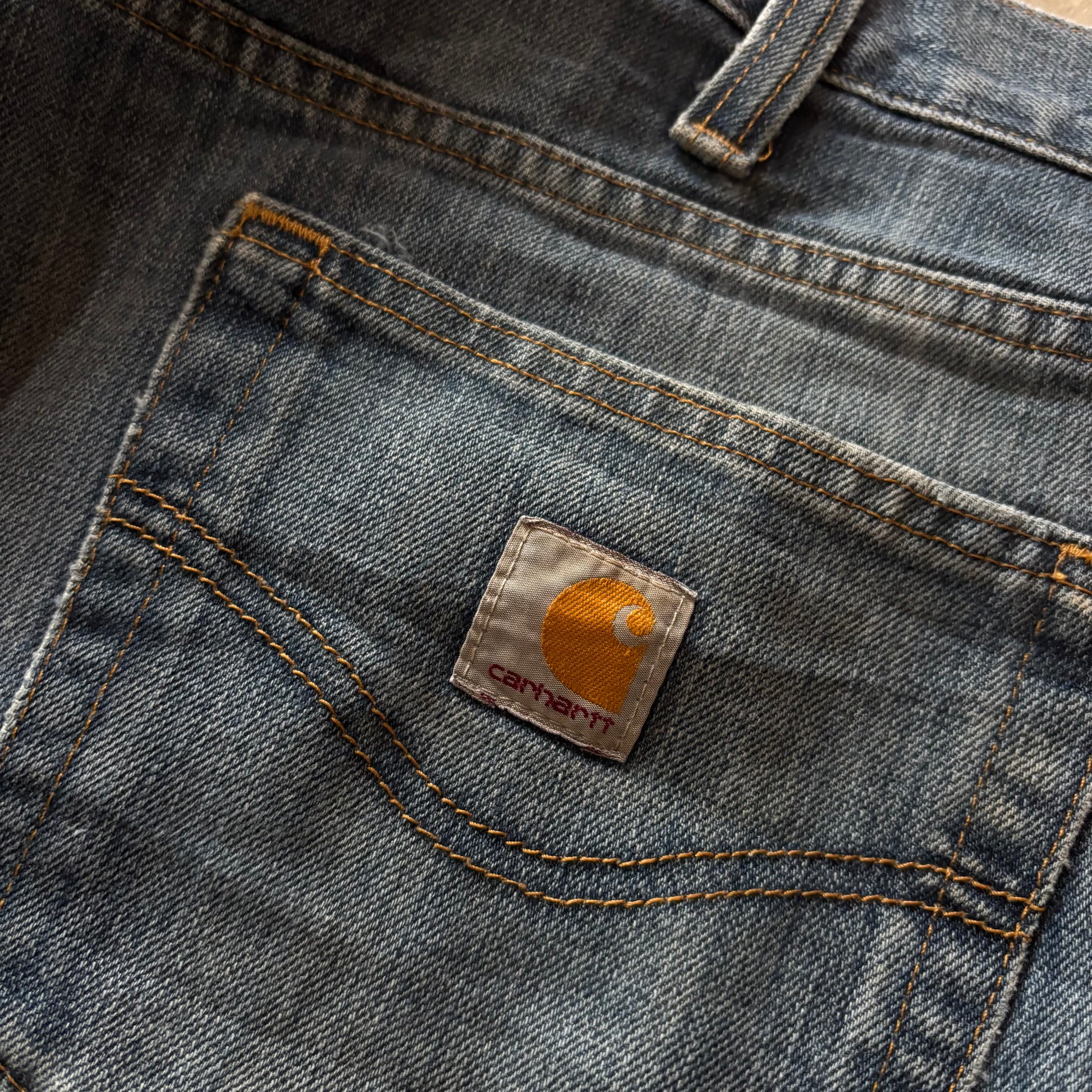 (36/32) CARHARTT 1014 DENIM WORK PANT