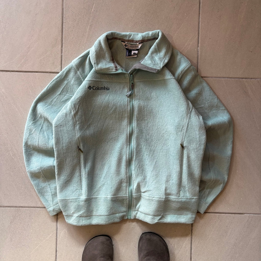 (L) COLUMBIA FLEECE JACKET SKY BLUE