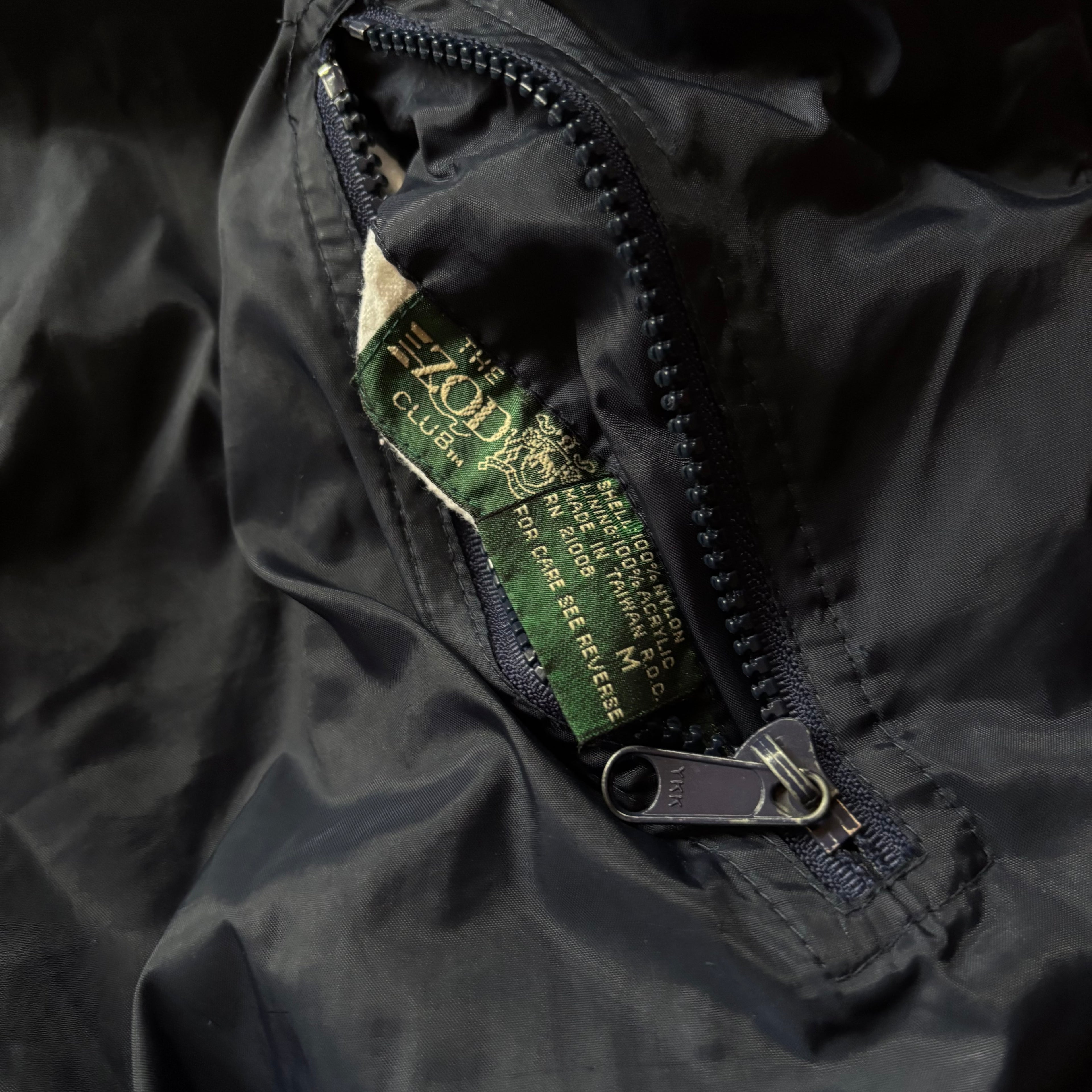 (L) LACOSTE VINTAGE BOMBER JACKET