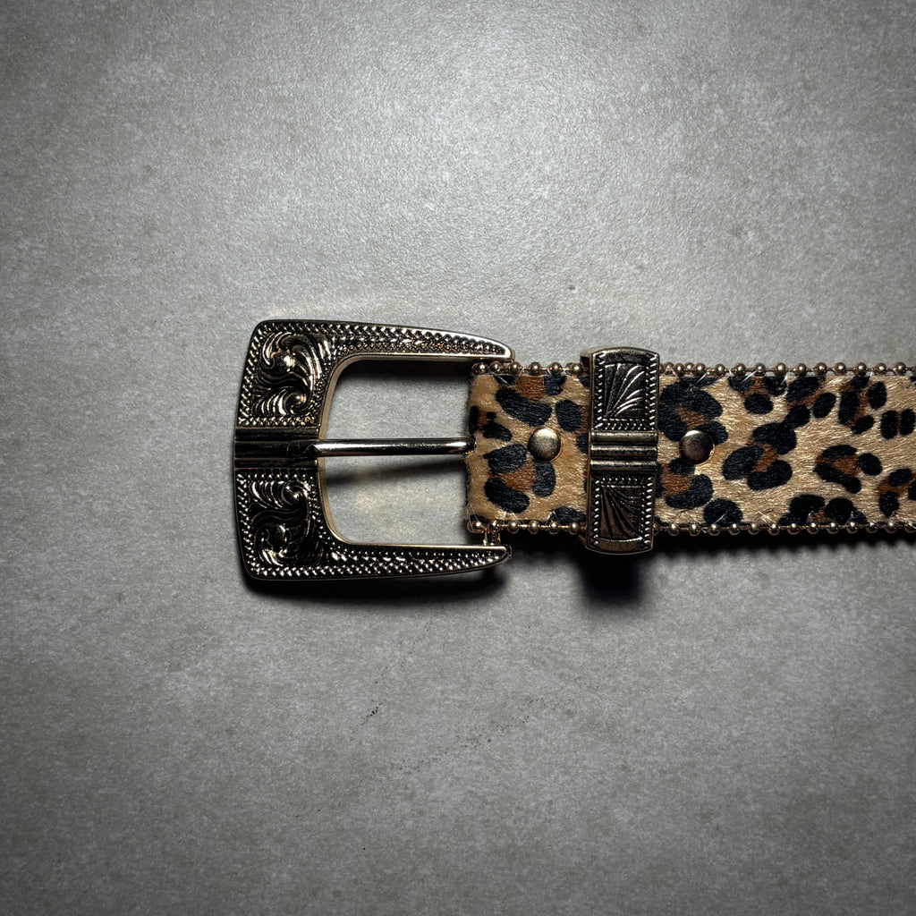 ANIMAL PRINT LEOPARD BELT