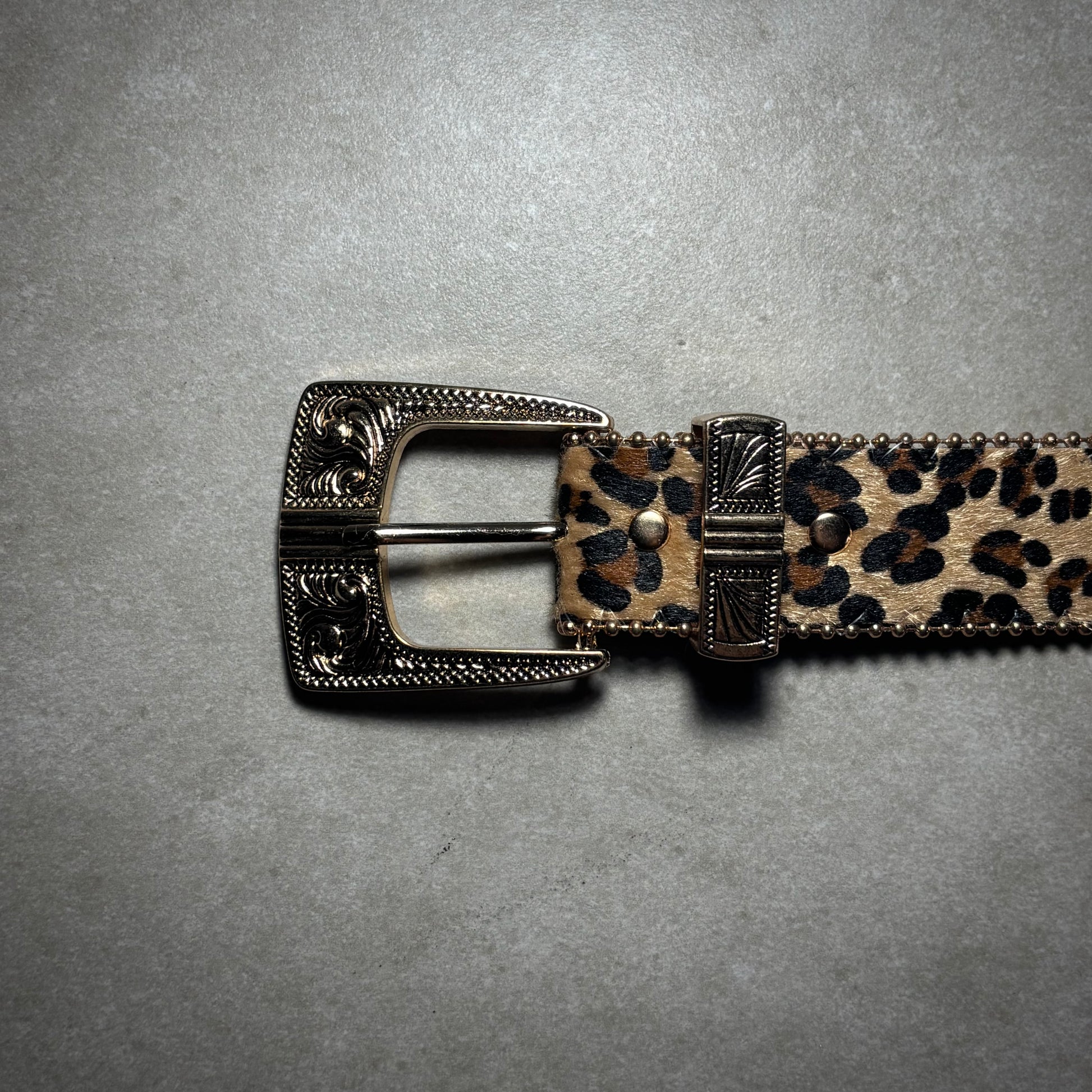 ANIMAL PRINT LEOPARD BELT