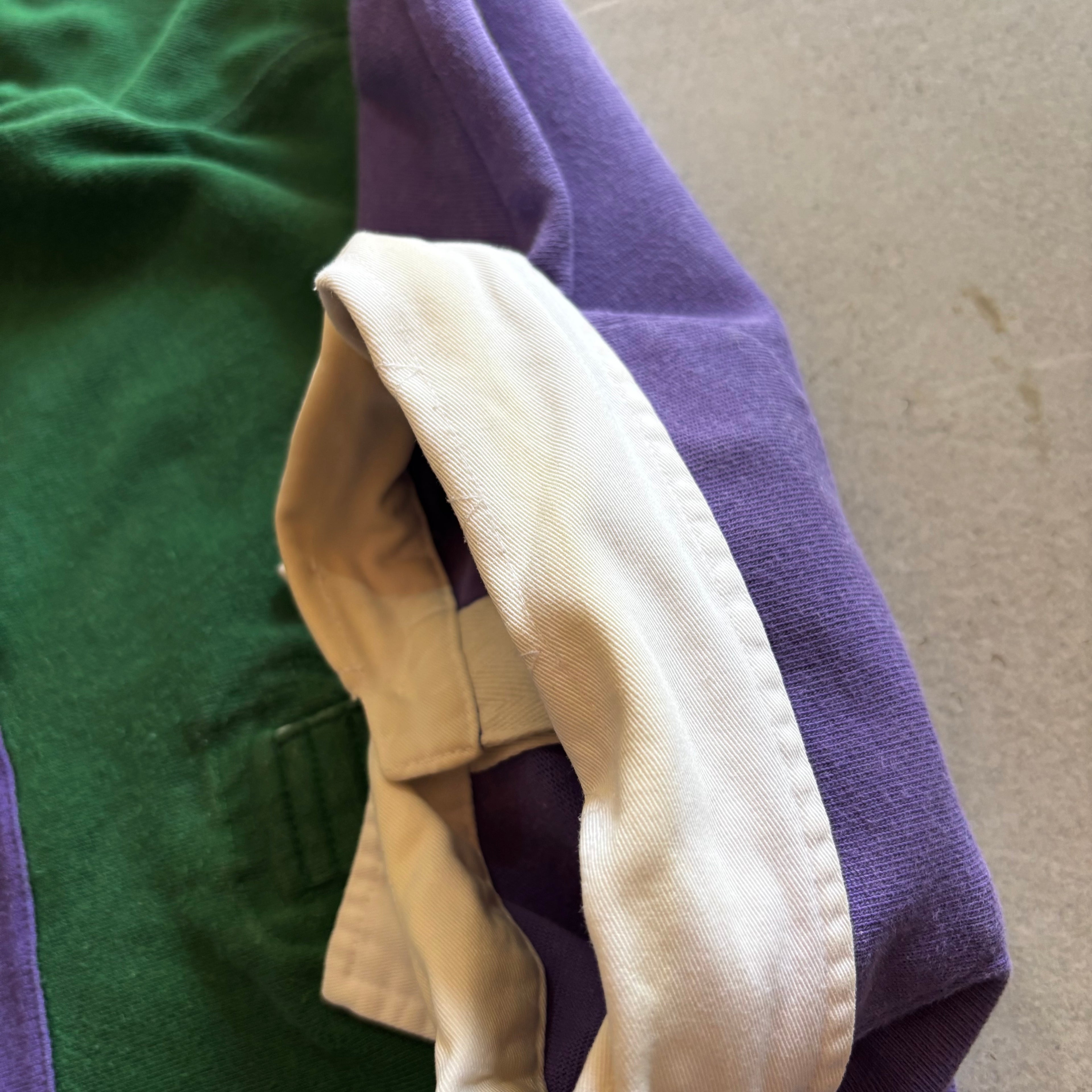 (L) CHAPS LONG SLEEVE BICOLOR