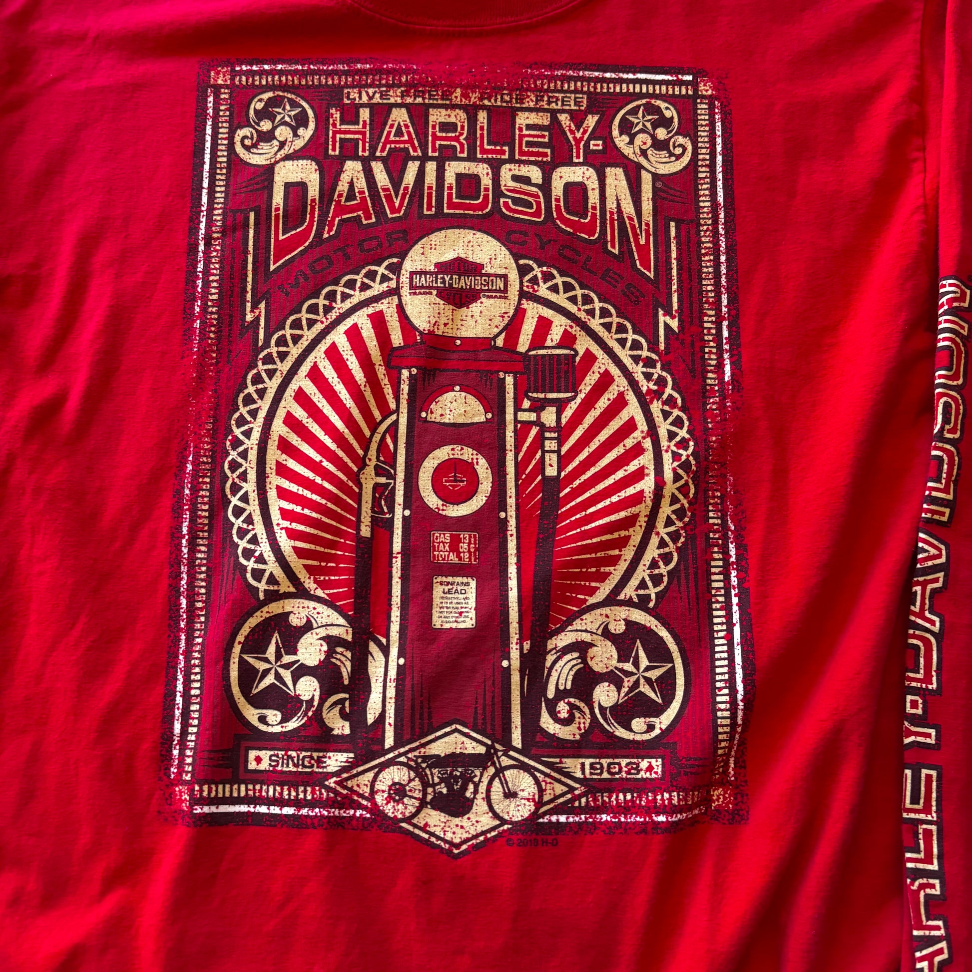 (L) HARLEY DAVIDSON LONG SLEEVE