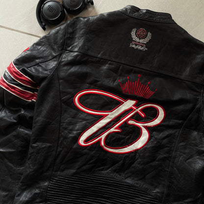 (M BOXY) WILSON LEATHER JACKET NASCAR - DALE JR 8