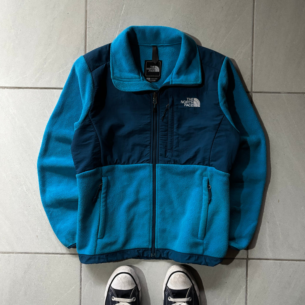 (S) THE NORTH FACE FLEECE JACKET SKY BLUE