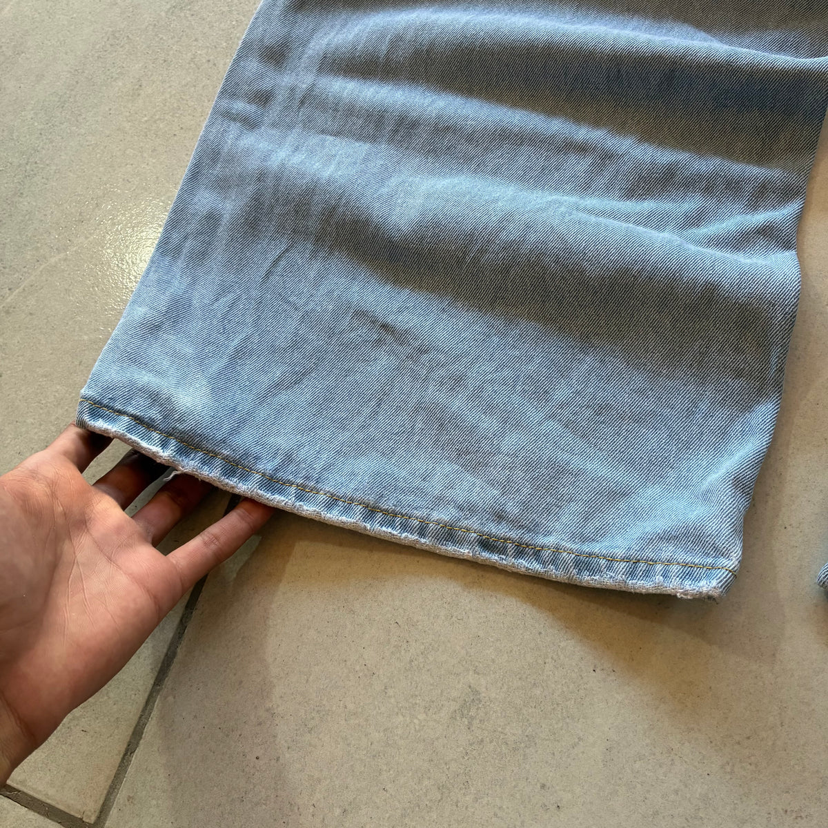 (34/32) BAGGY DENIM JEANS