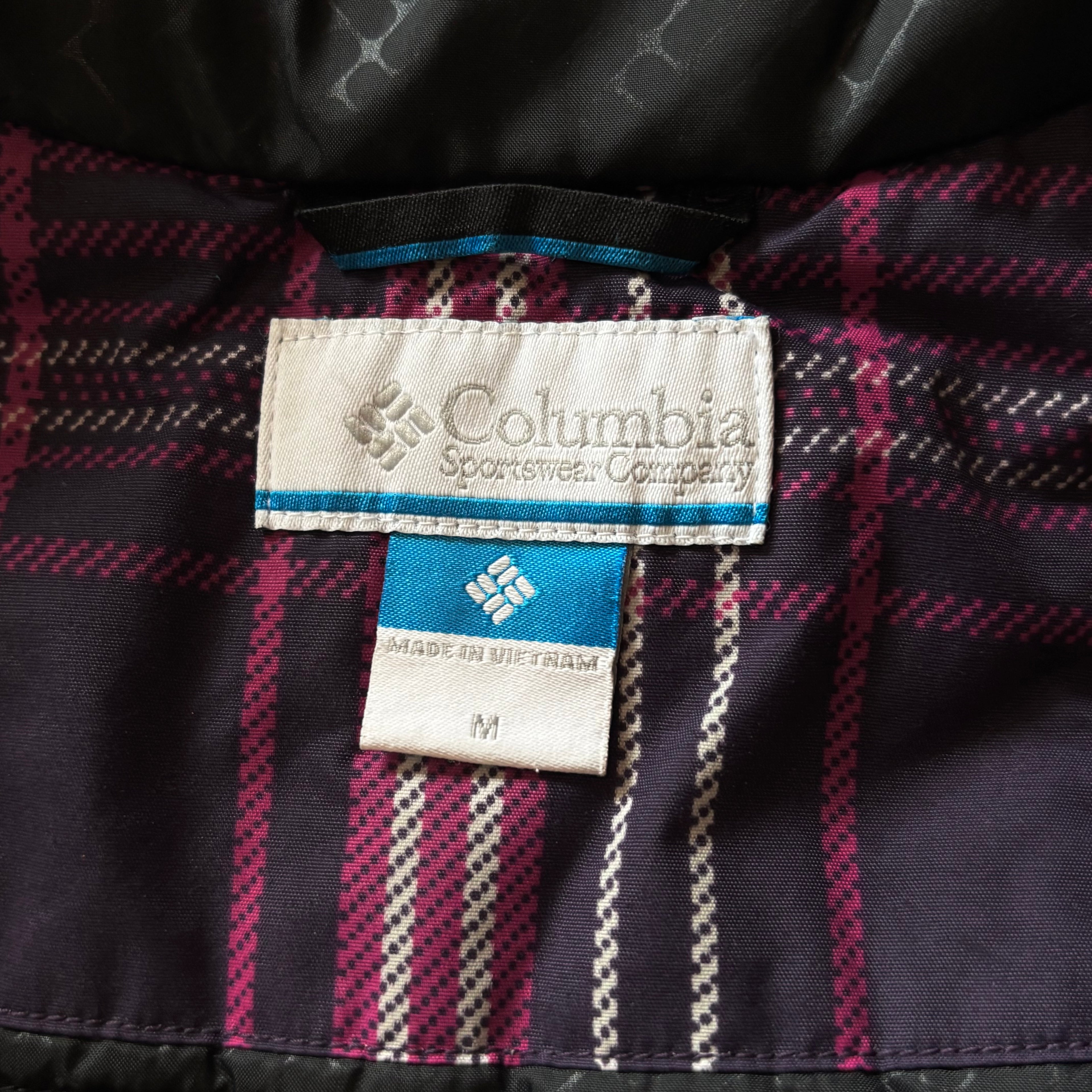 (M) COLUMBIA FUCHSIA SNOWY LAKE WATERPROOF