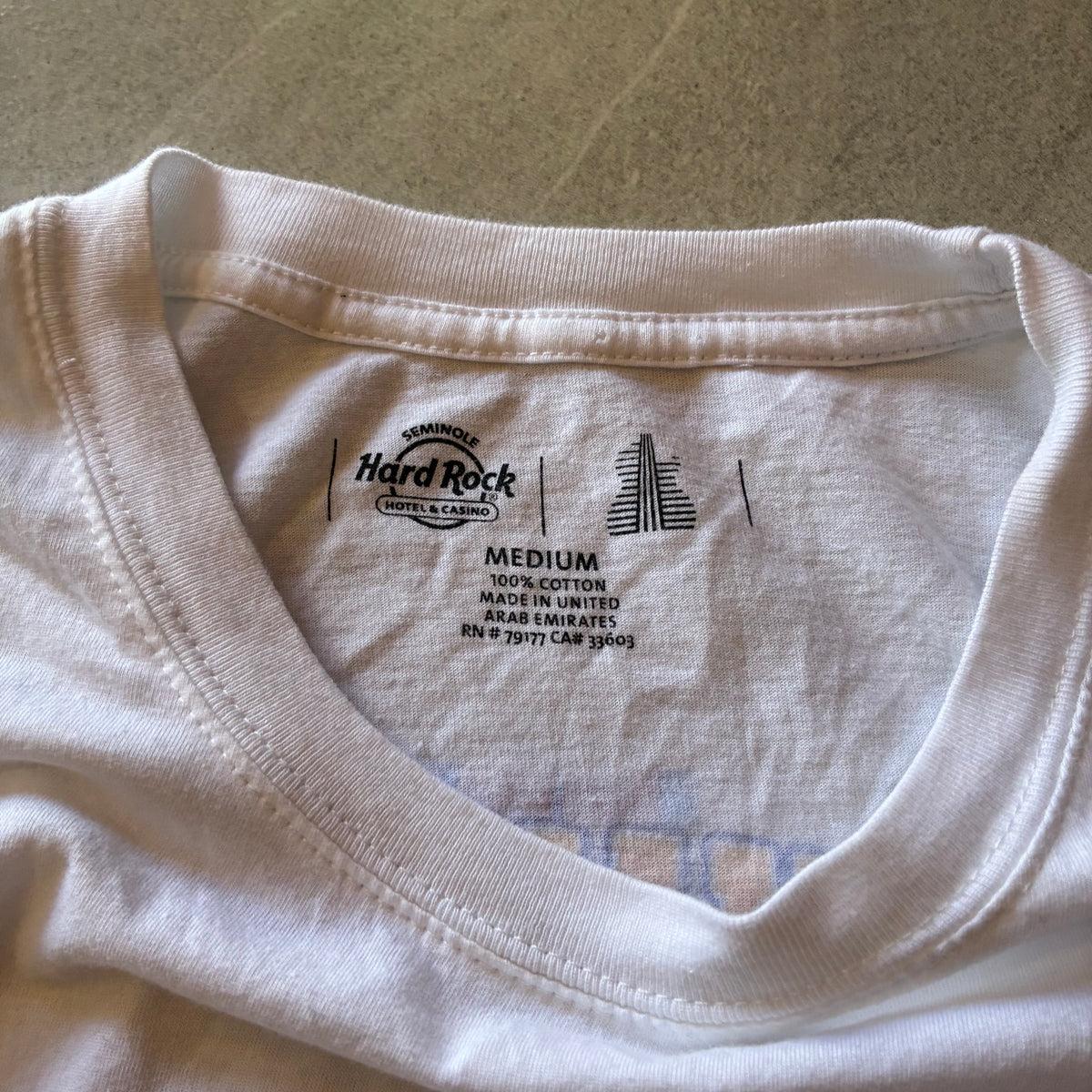 (M) HARD ROCK PROTIONAL TEE