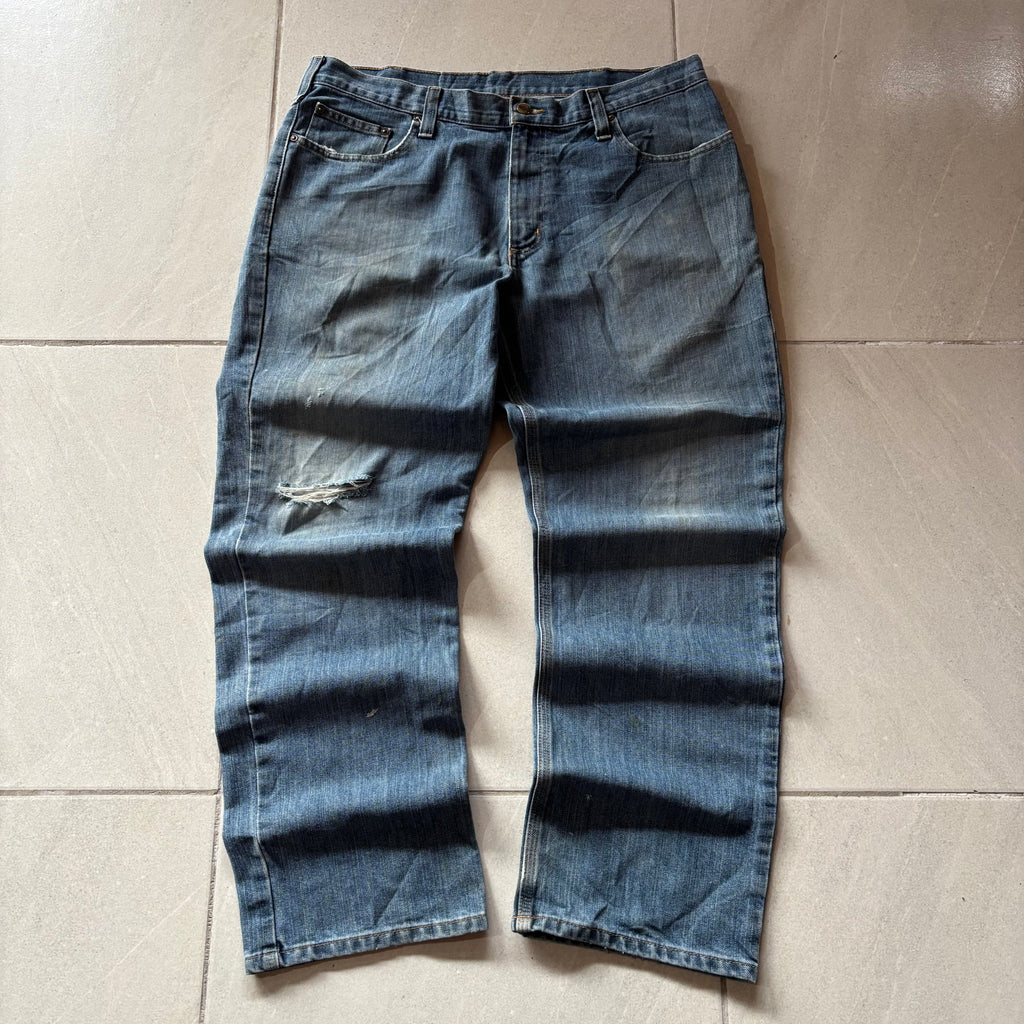 (36/32) CARHARTT 1014 DENIM WORK PANT