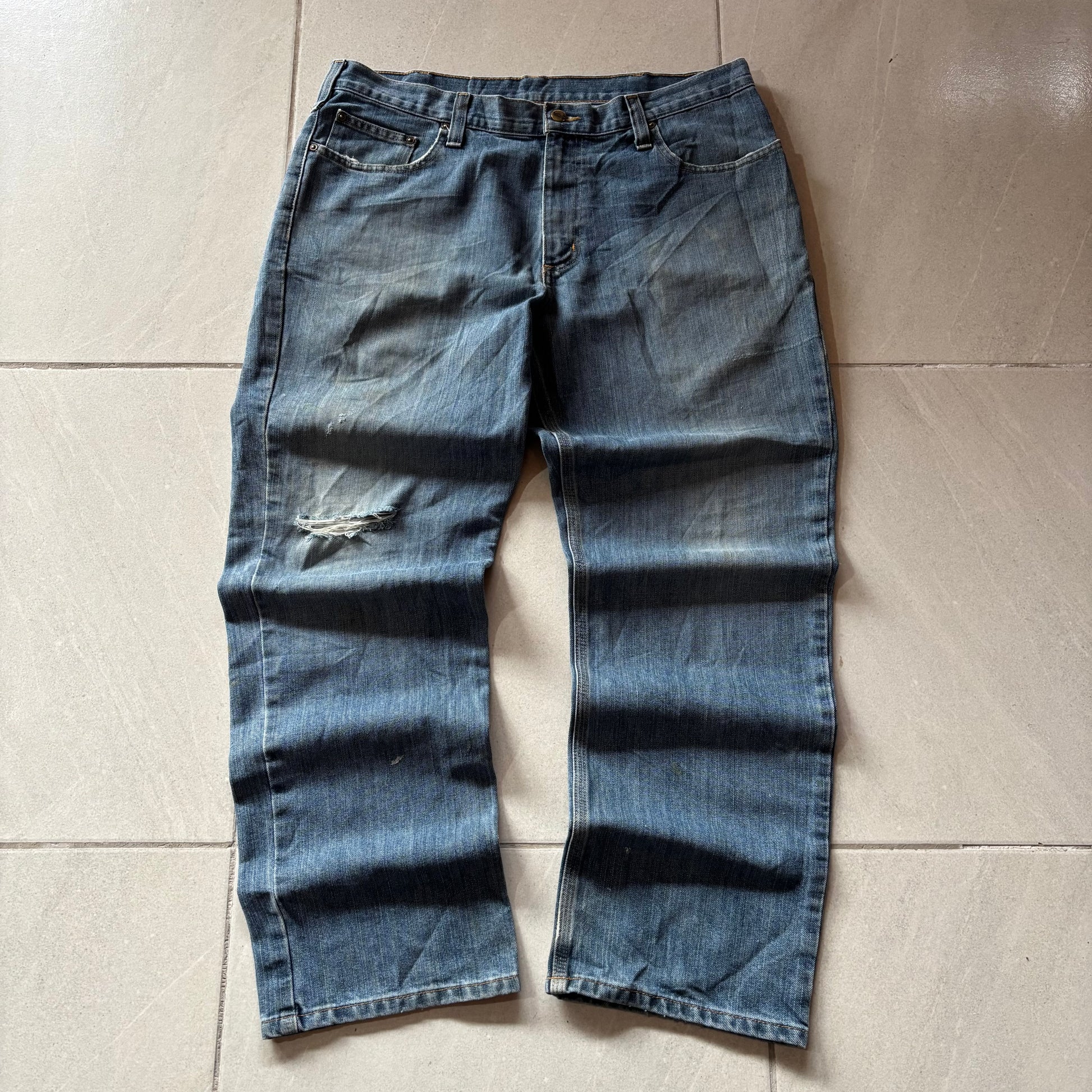 (36/32) CARHARTT 1014 DENIM WORK PANT