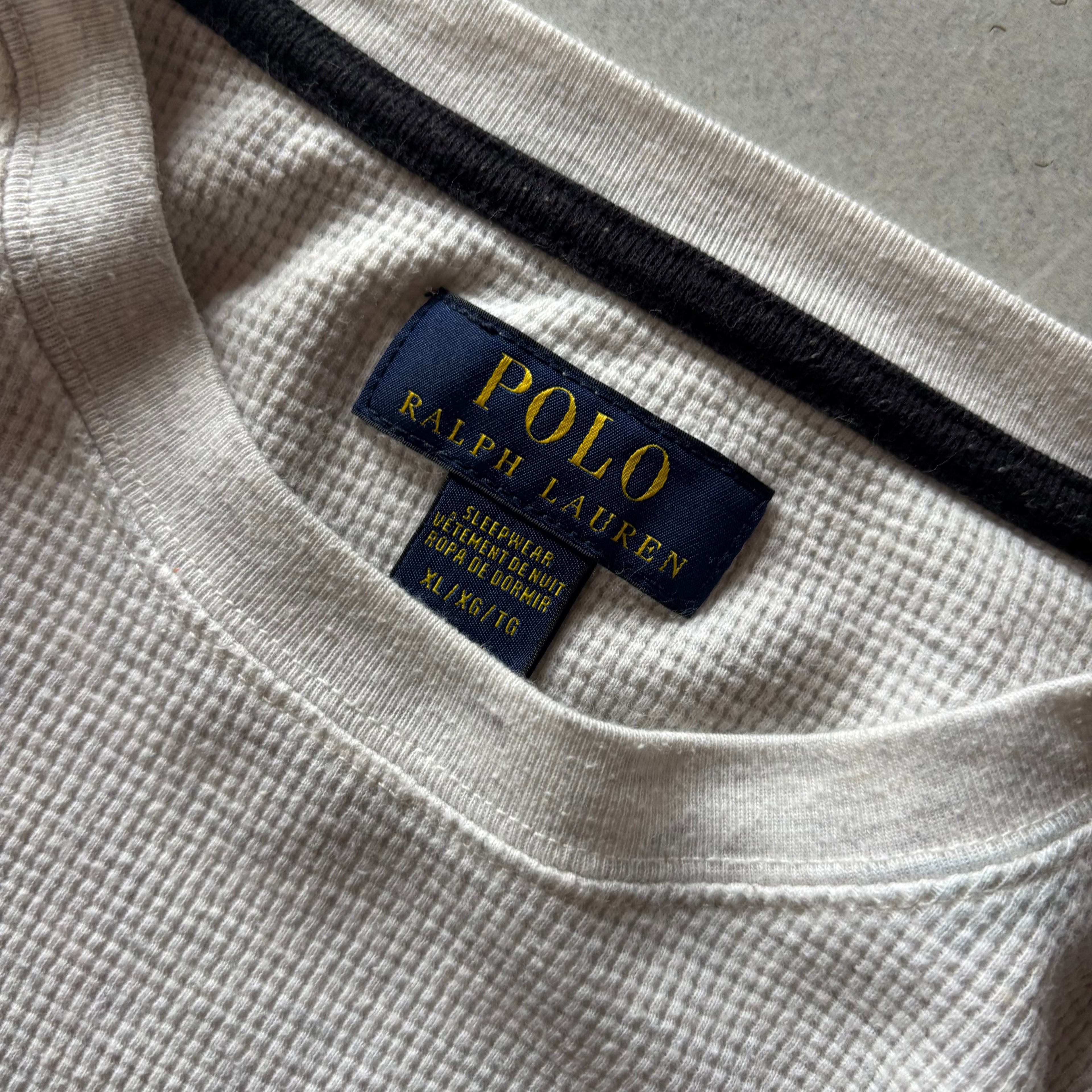 (Xl) RALPH LAUREN THERMAL WHITE