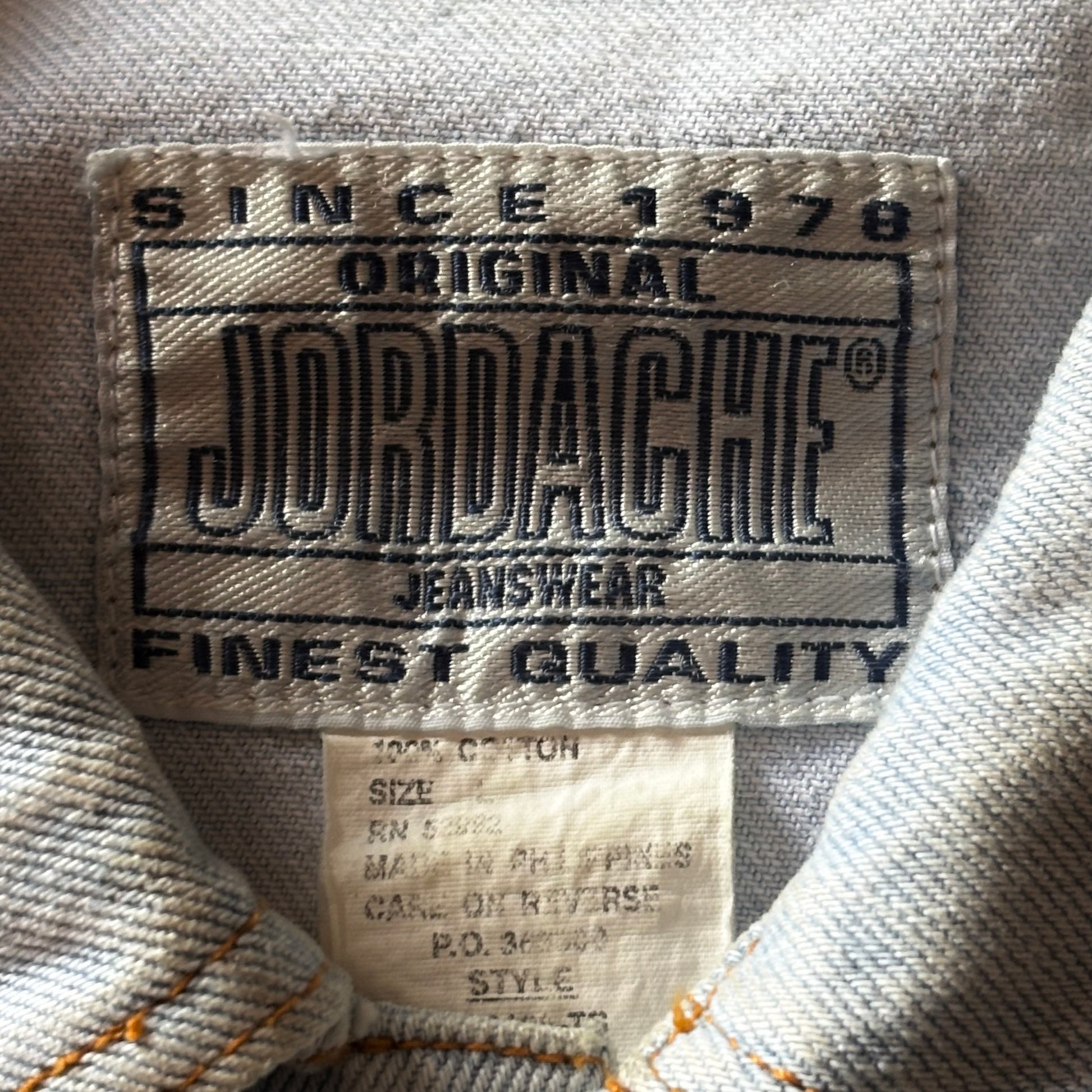 (L) JORDACHE DENIM TRUCKER JACKET