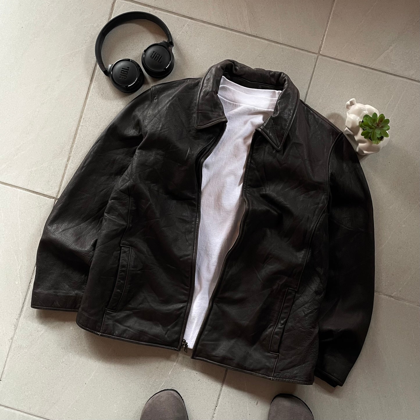 (S) Eddy Bayers - Leather Jacket