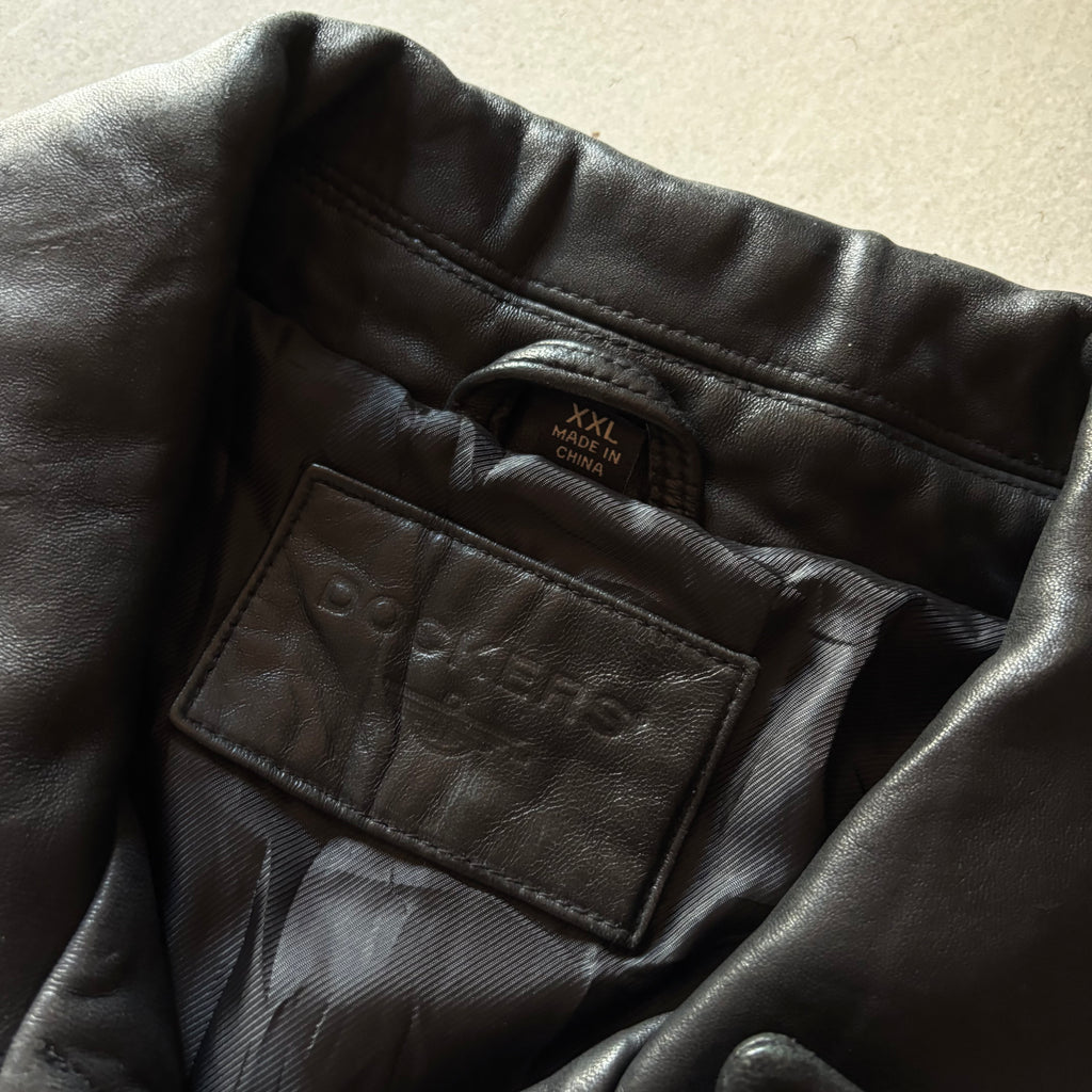 (XXl) DOCKERS LEATHER JACKET