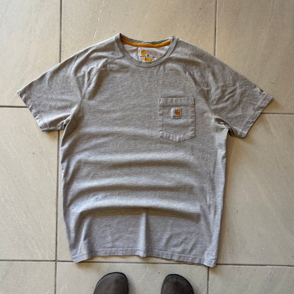 (M) CARHARTT POCKET TEE GRAY