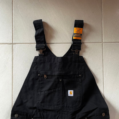 (L) Carhartt Overol Nuevo Full Black Sin Detalles