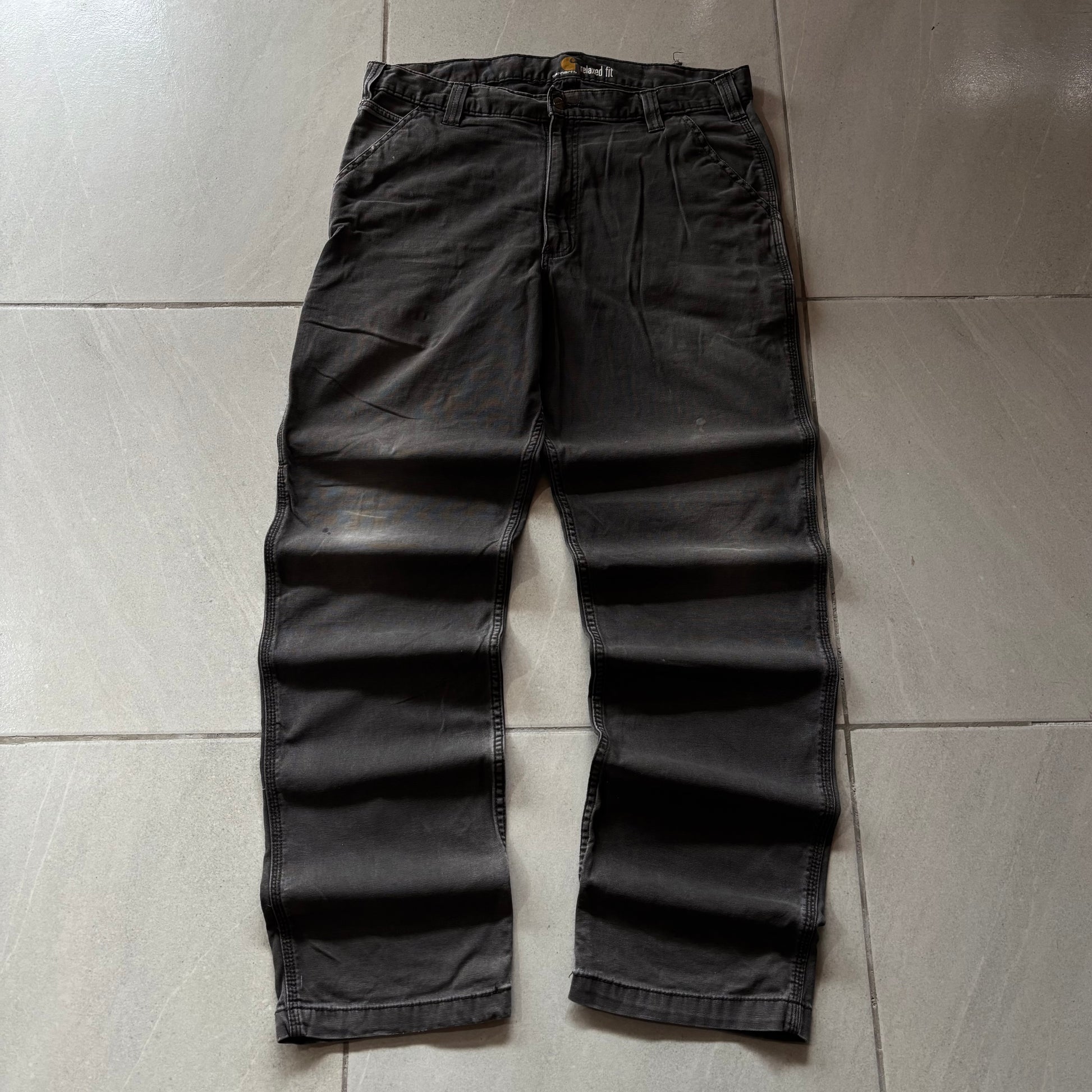 (34/32) CARHARTT DENIM WORK PANT