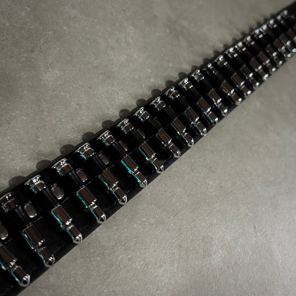 LEATHER BULLETS BELT