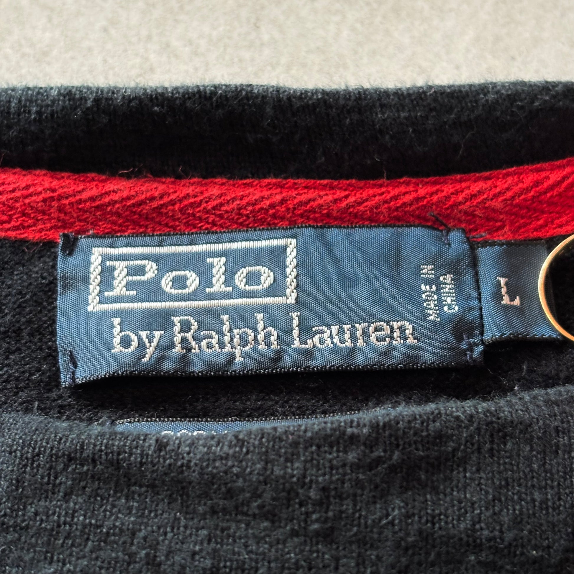 (L BOXY) RALPH LAUREN SPORT CREWNECK