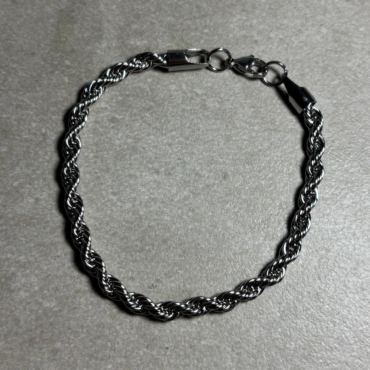PULSERA ESPIRAL PLATEADA