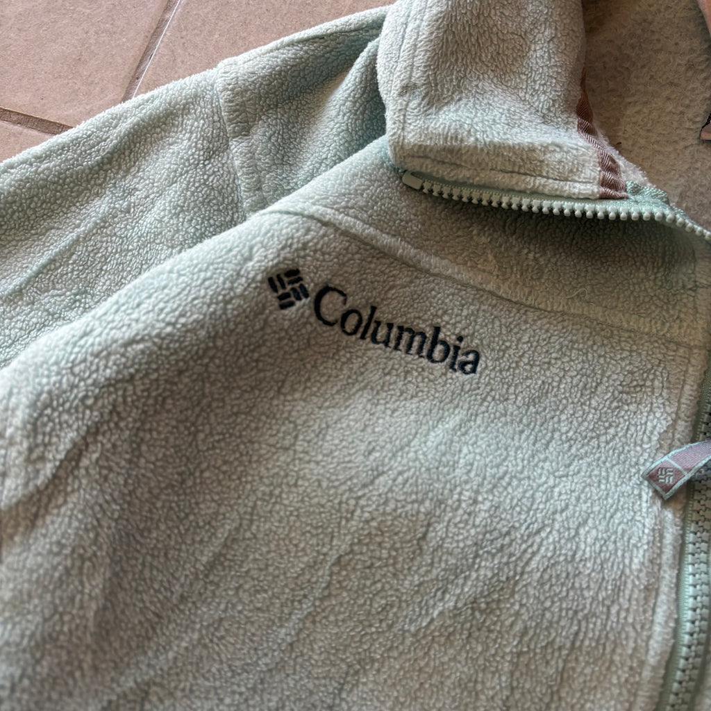 (L) COLUMBIA FLEECE JACKET SKY BLUE