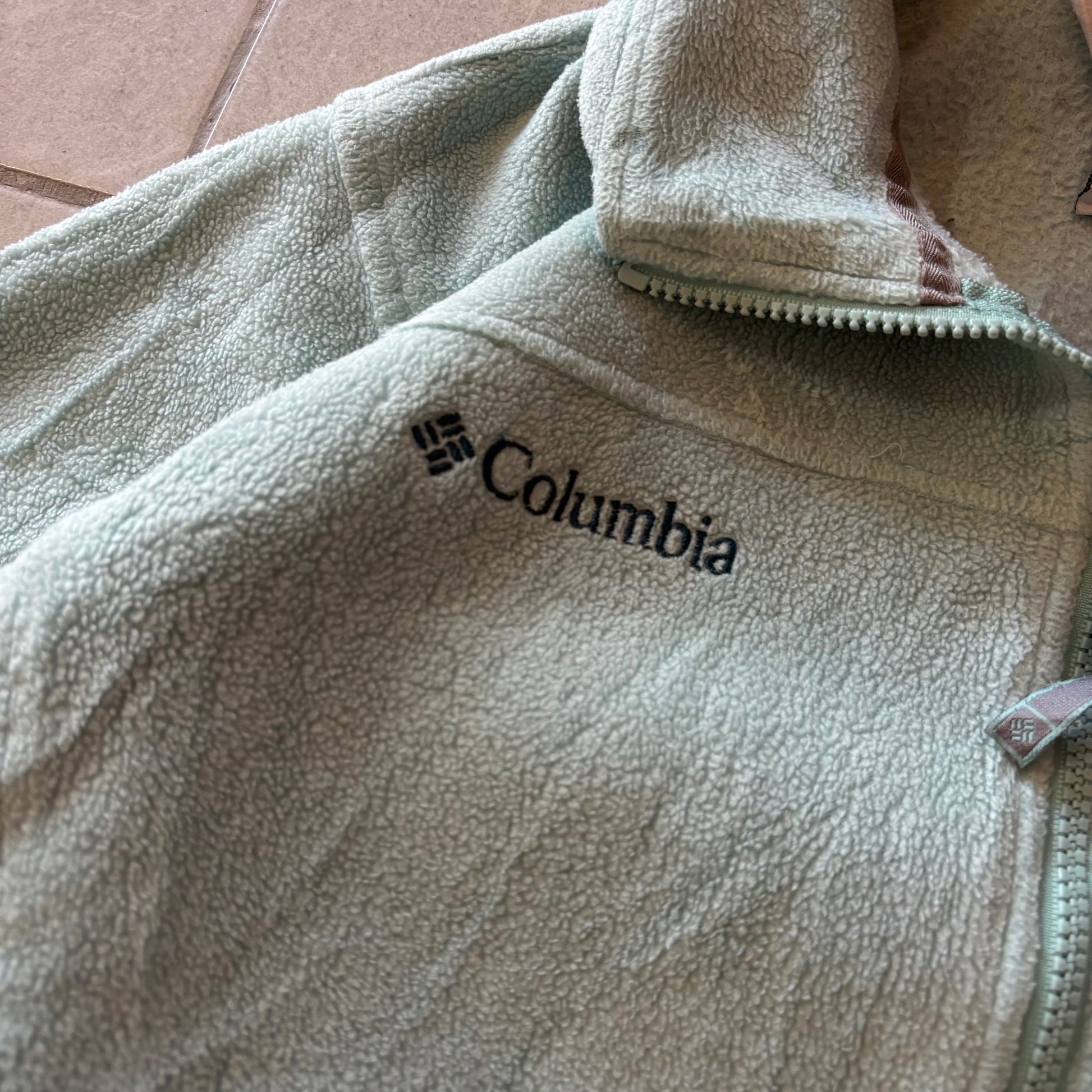 (L) COLUMBIA FLEECE JACKET SKY BLUE