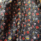 (L) LIVE FOREVER TYPE ED HARDY HOODIE BOMBER