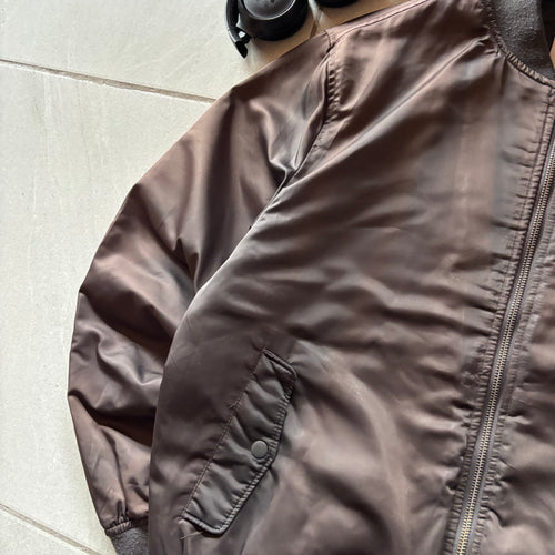 (L) BOMBER JACKET SUN FADED