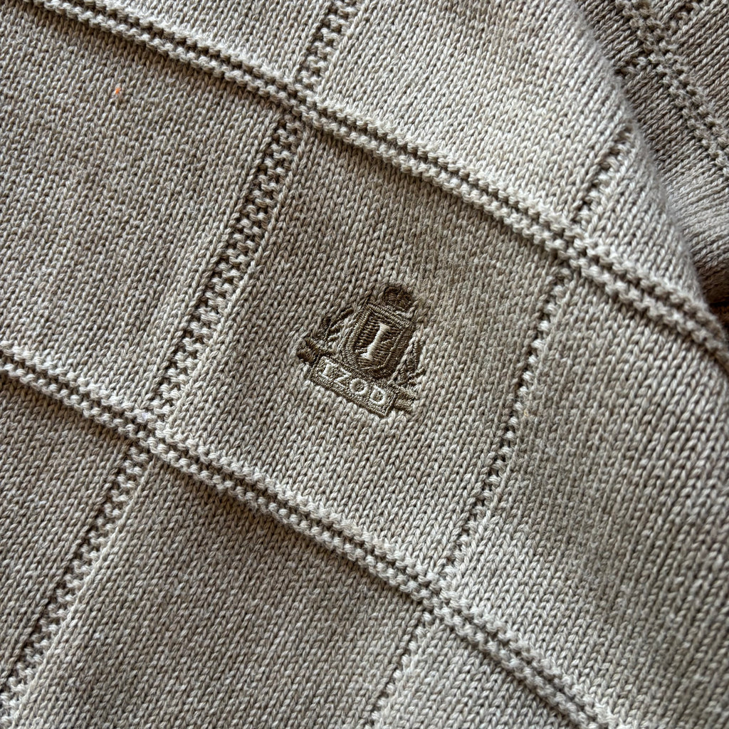 (Xl) VINTAGE IZOD CREWNECK