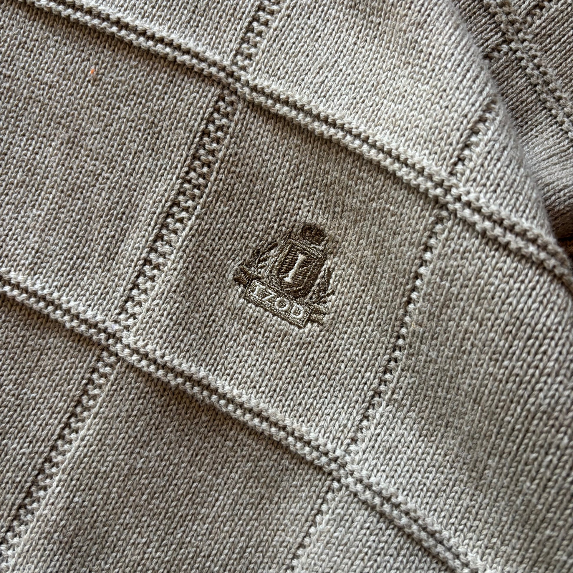 (Xl) VINTAGE IZOD CREWNECK