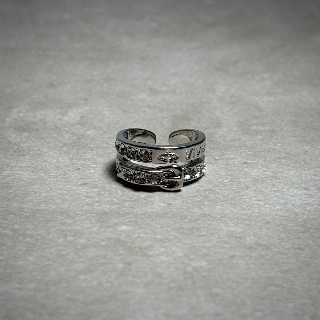 VIVIENNE WESTWOOD MOISSANITE RING