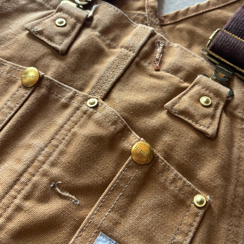 (30/30) CARHARTT OVEROL BEIGE BRN