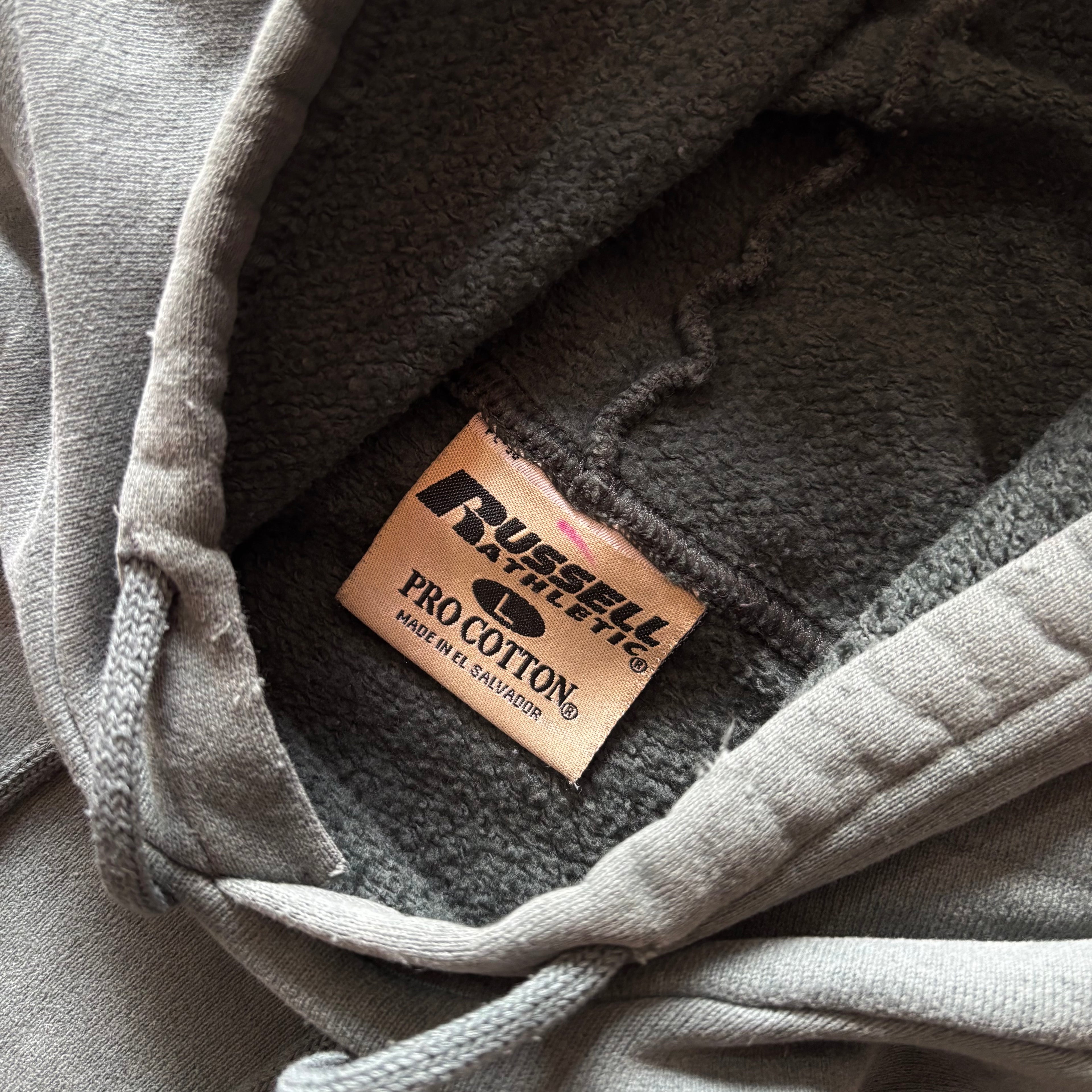 (L) HOODIE RUSSELL BASIC