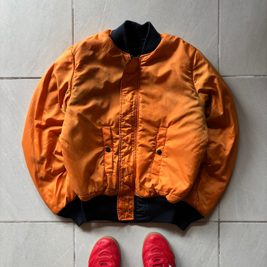 (S) VINTAGE ALPHA INDUSTRIES M1 BOMBER JACKET