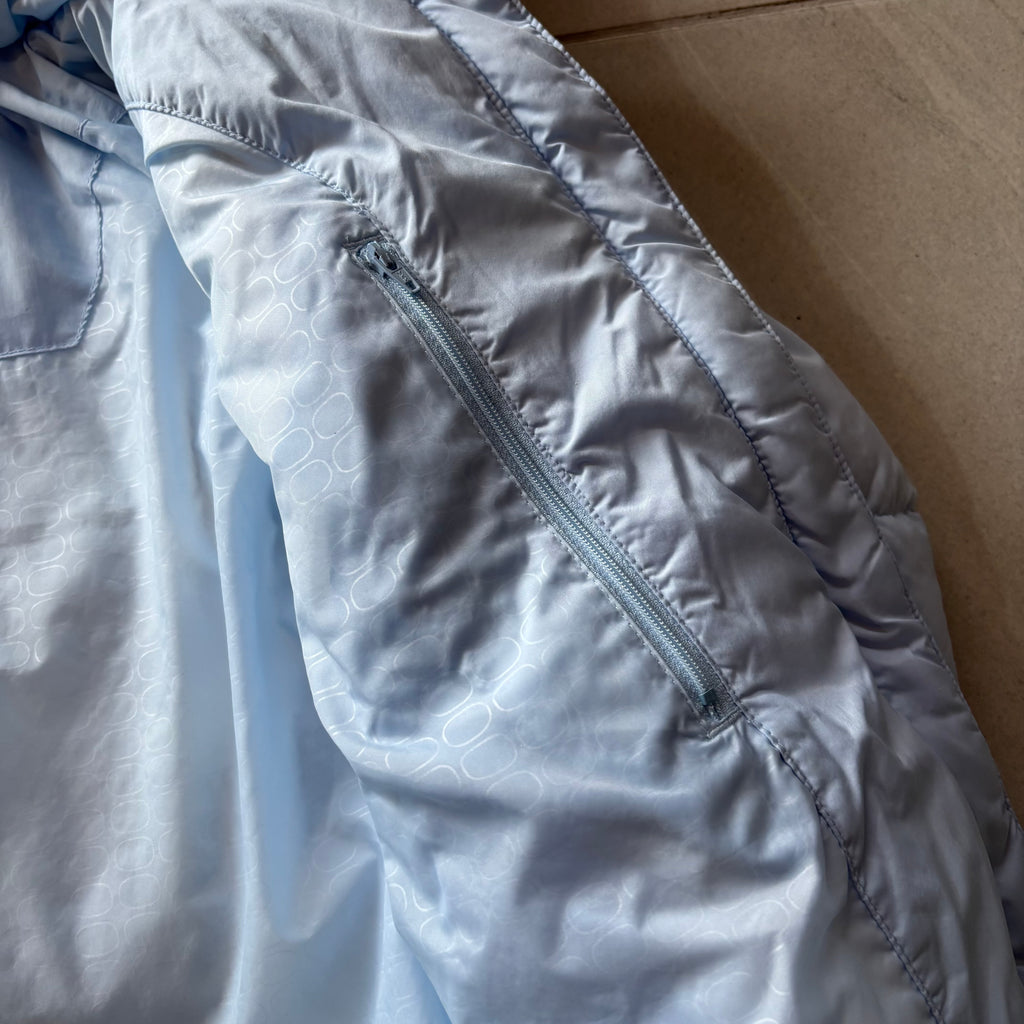 (M) VINTAGE NIKE 00's PUFFER JACKET - PLUMAS - SKY BLUE