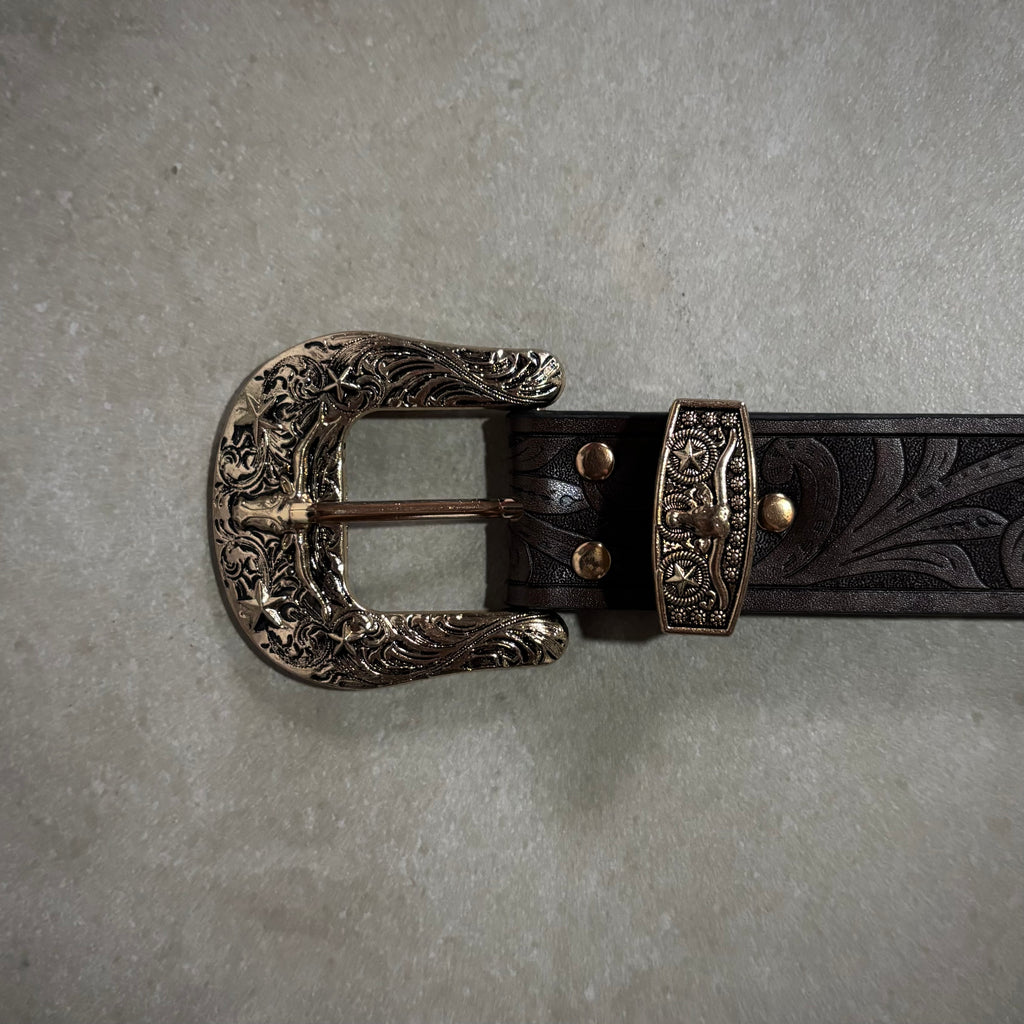 BULL LEATHER BELT