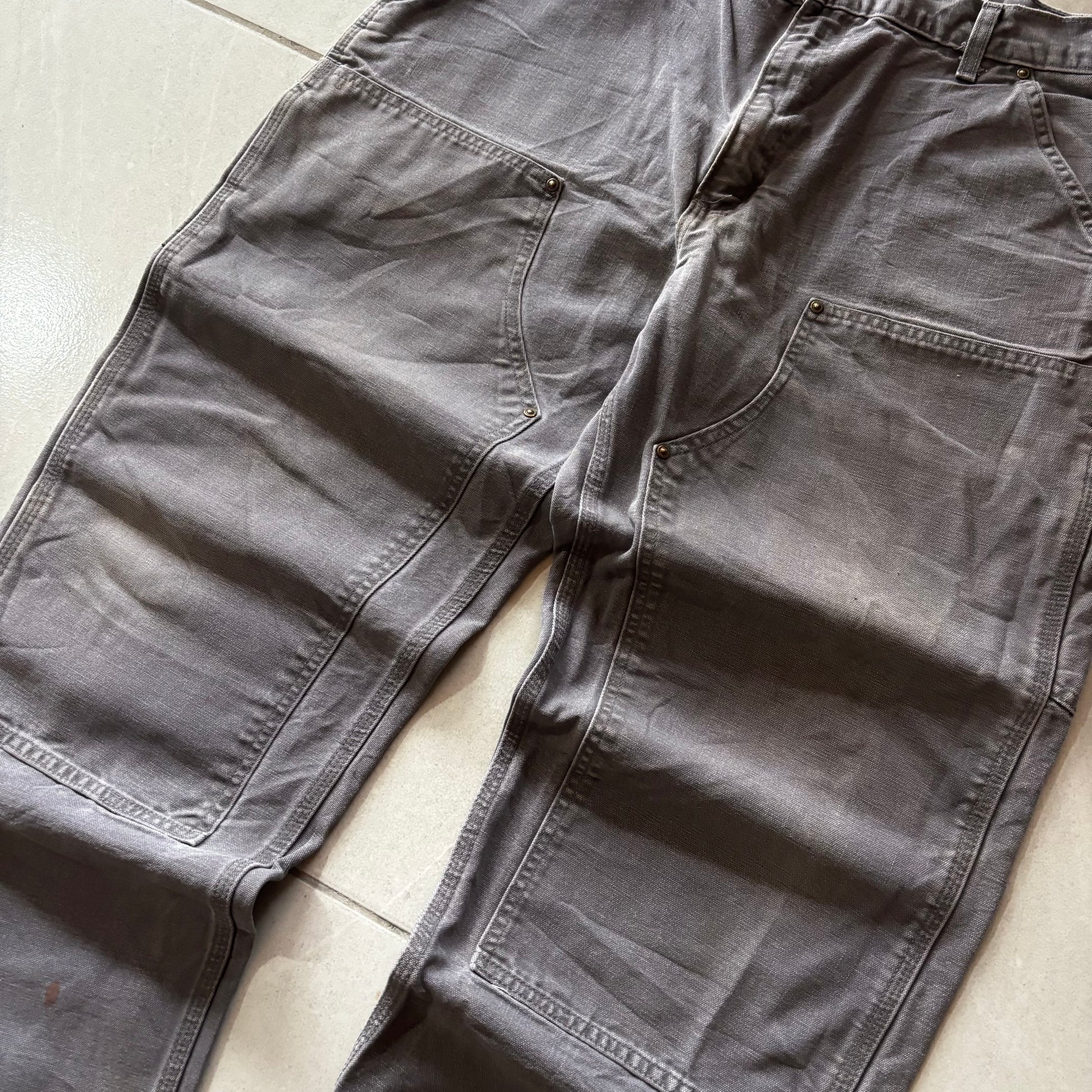 (38/30) CARHARTT DOUBLE KNEE GVL