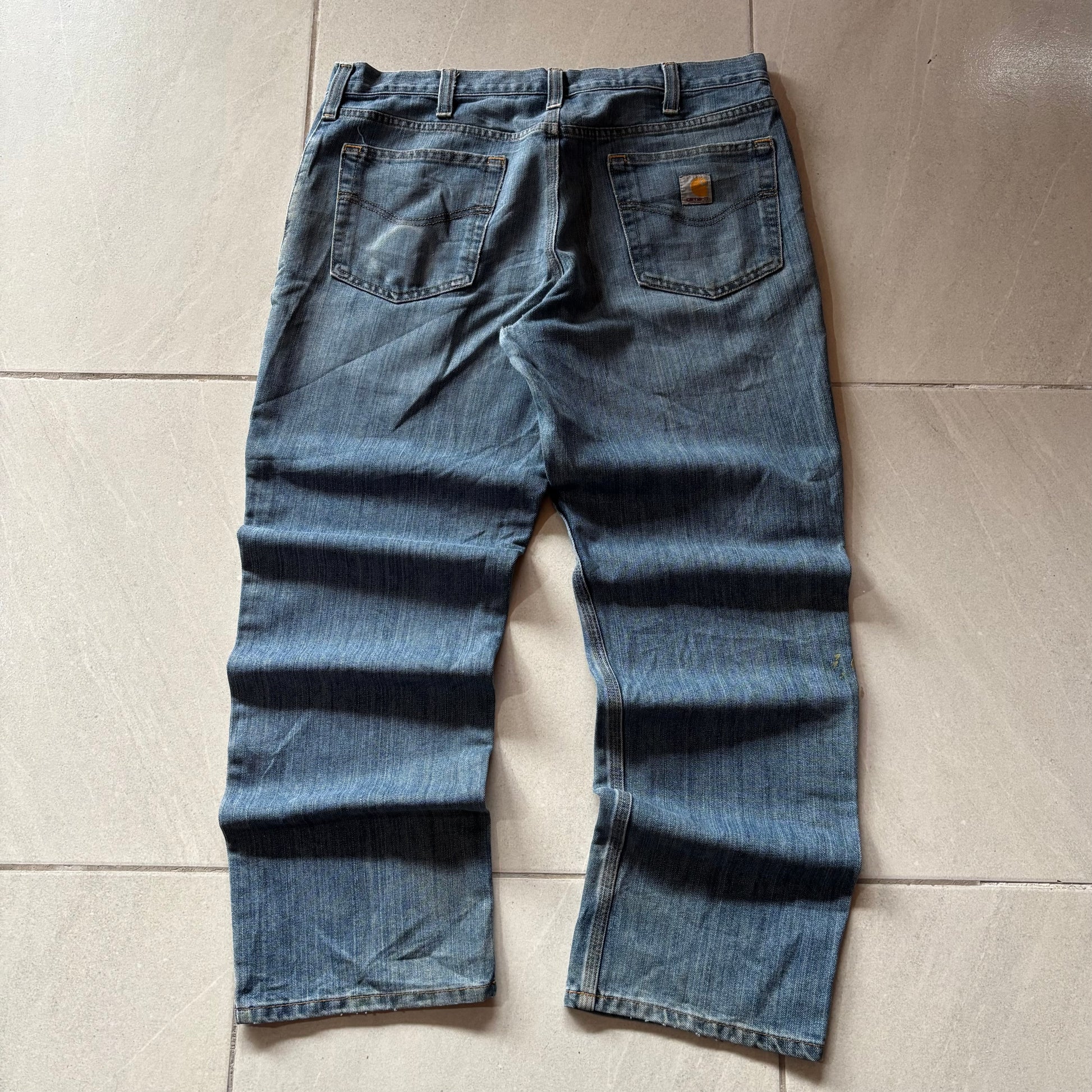(36/32) CARHARTT 1014 DENIM WORK PANT