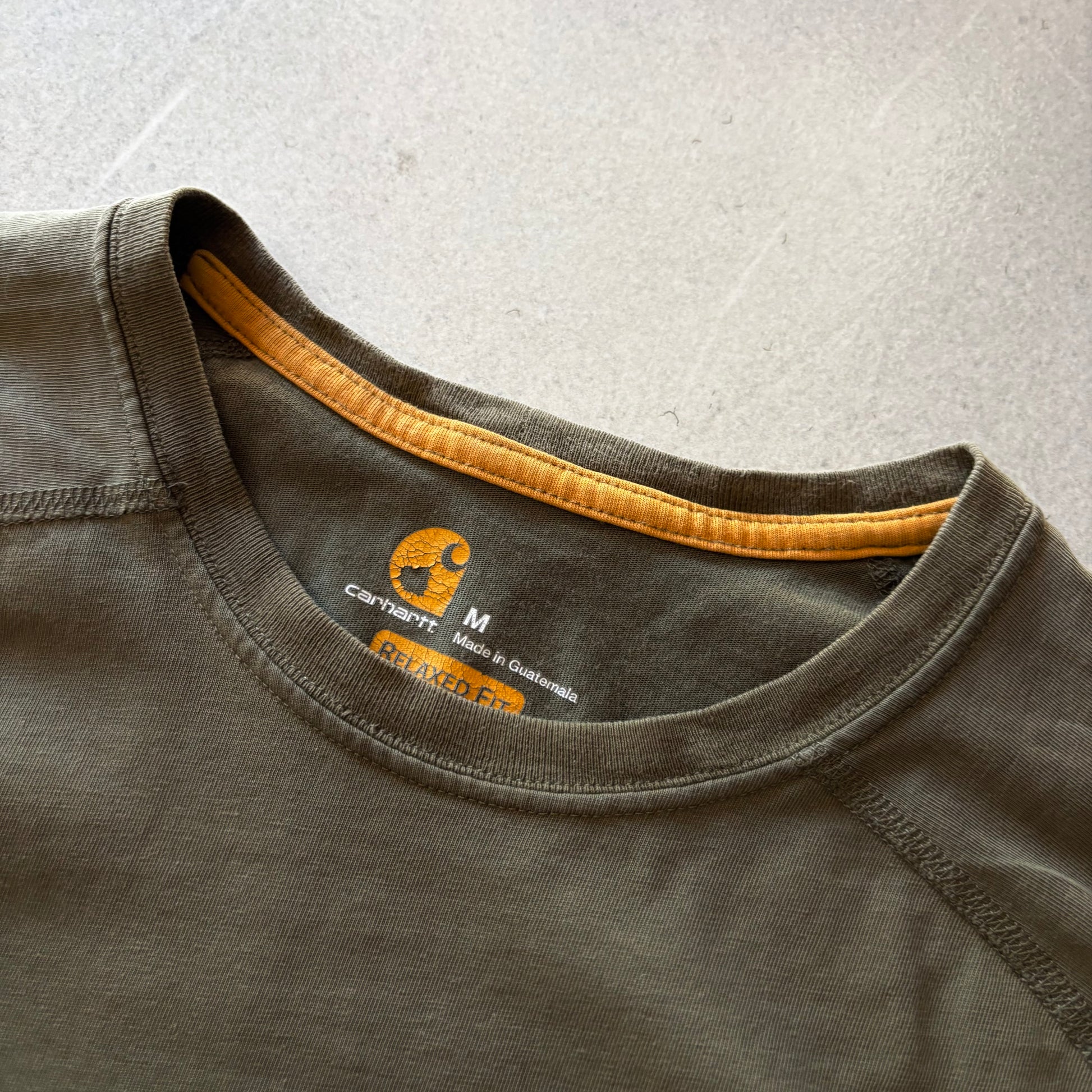 (M) CARHARTT POCKET TEE MOSS