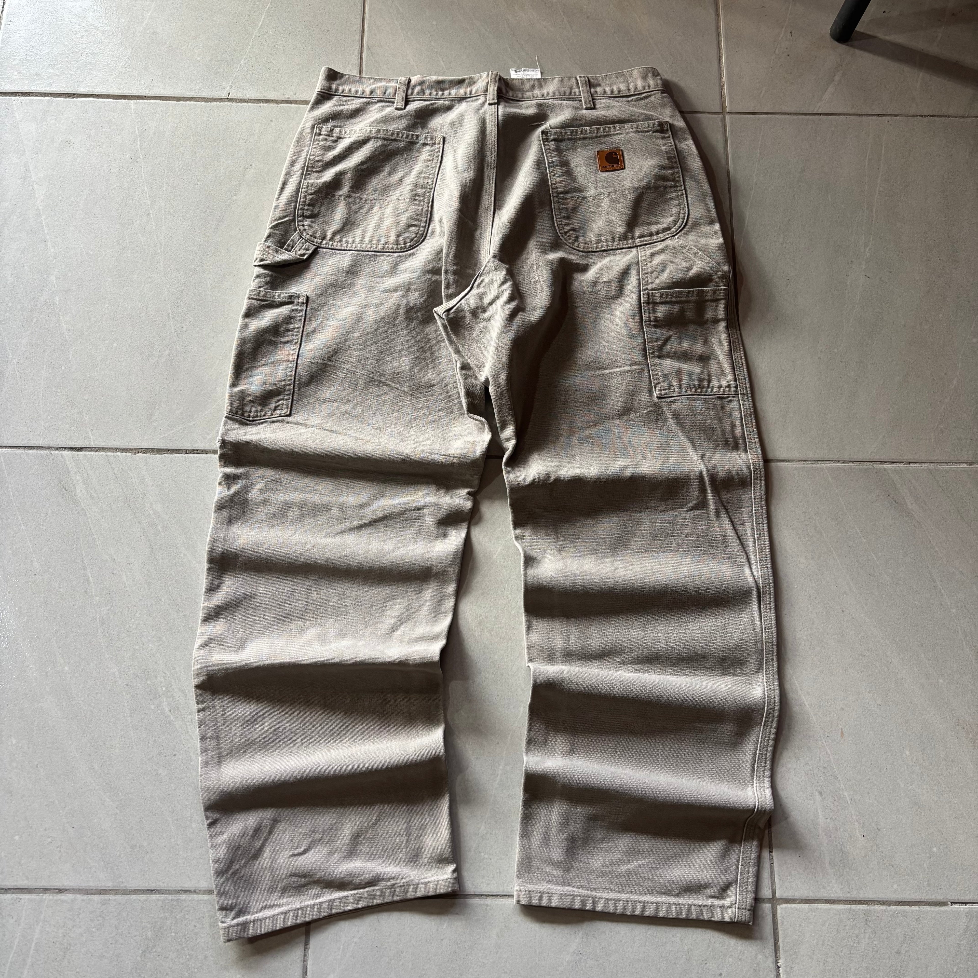 (FIT 36/32) CARHARTT CARPENTER PANT BIG LOGO
