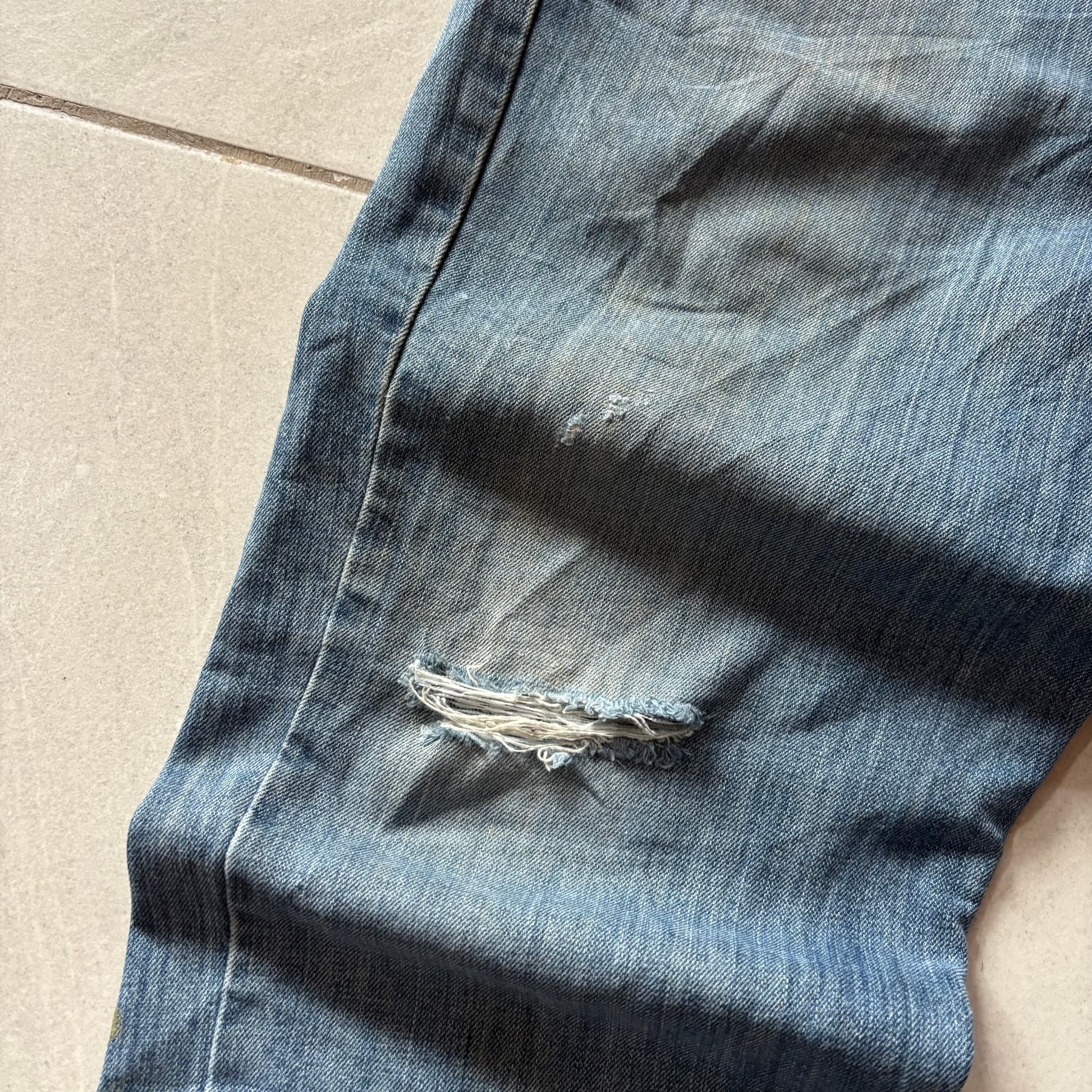(36/32) CARHARTT 1014 DENIM WORK PANT