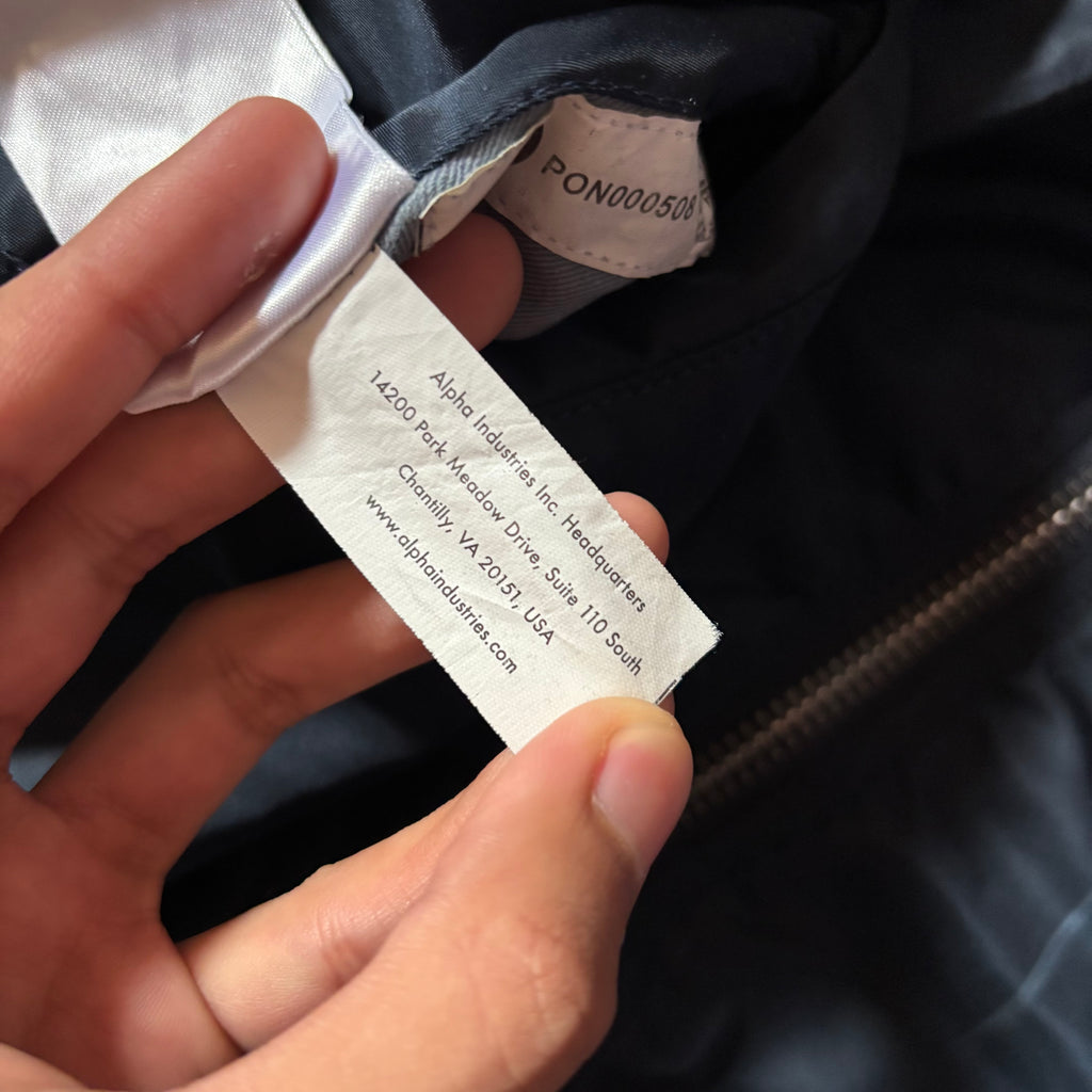 (S) VINTAGE ALPHA INDUSTRIES M1 BOMBER JACKET