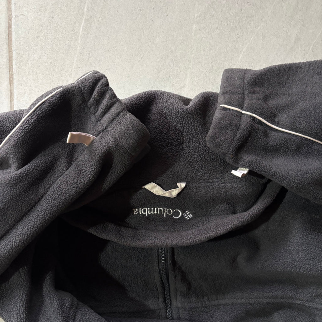 (M BOXY) COLUMBIA FLEECE JACKET GRAY