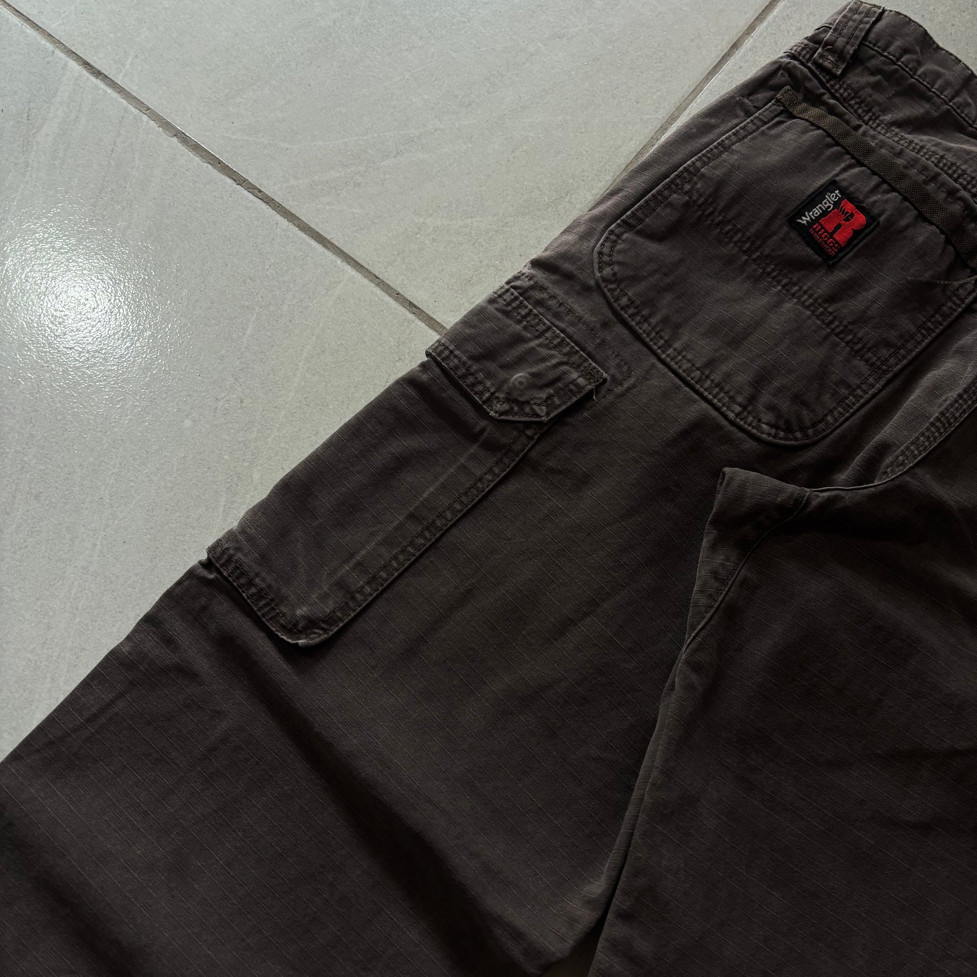 (31/32) VINTAGE WRANGLER RIGGS DKB