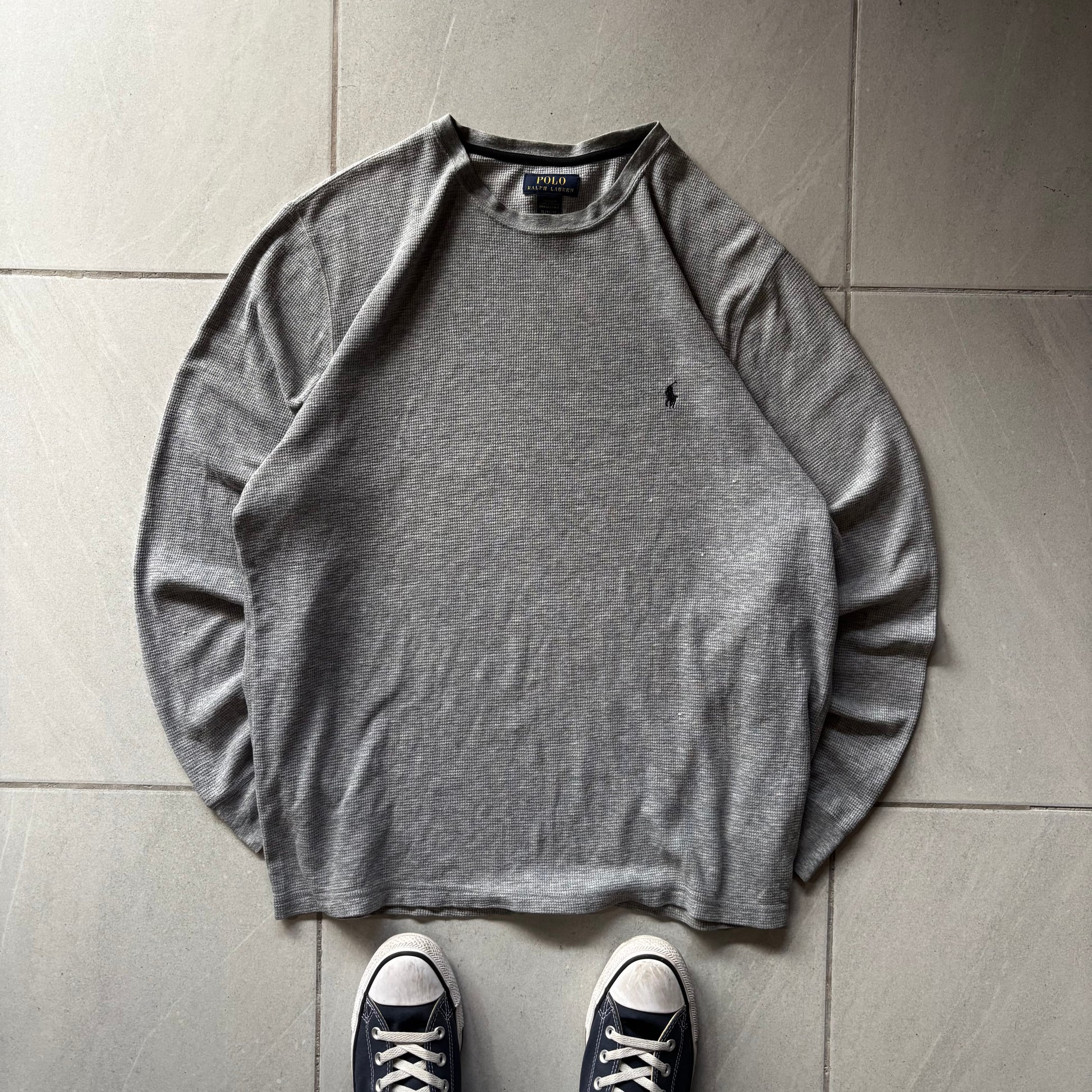 (Xl) SWEATER RALPH LAUREN GRAY