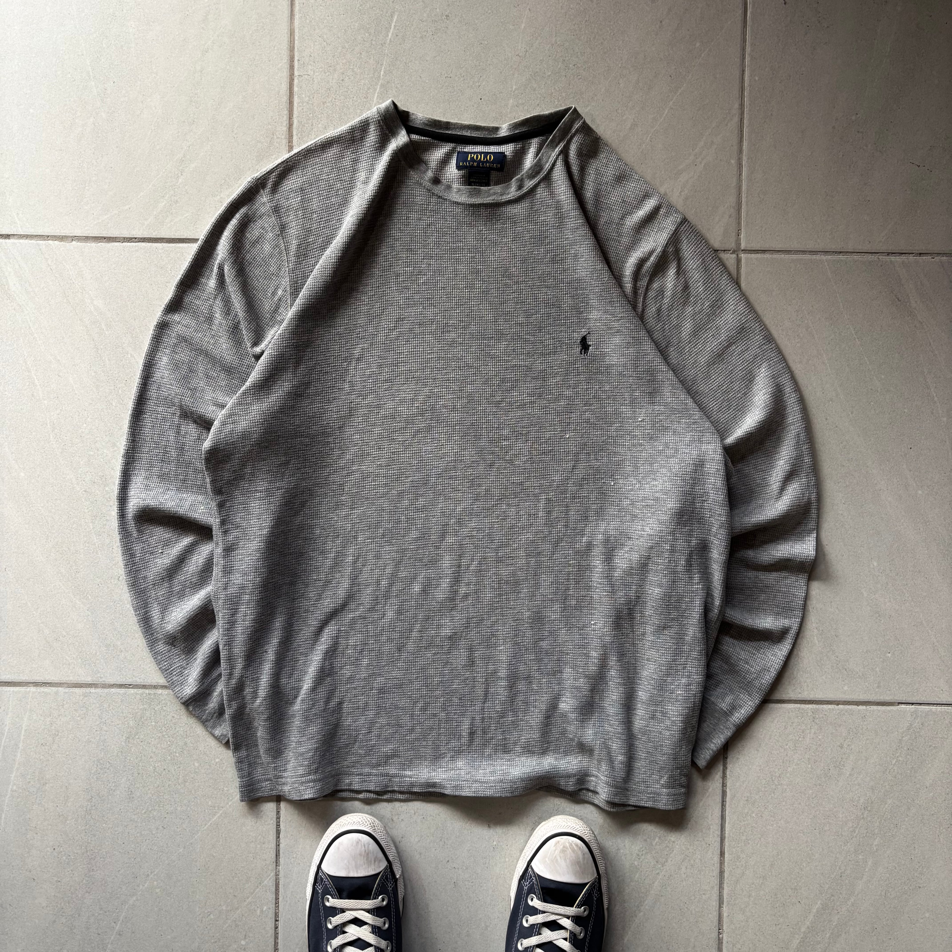 (Xl) SWEATER RALPH LAUREN GRAY