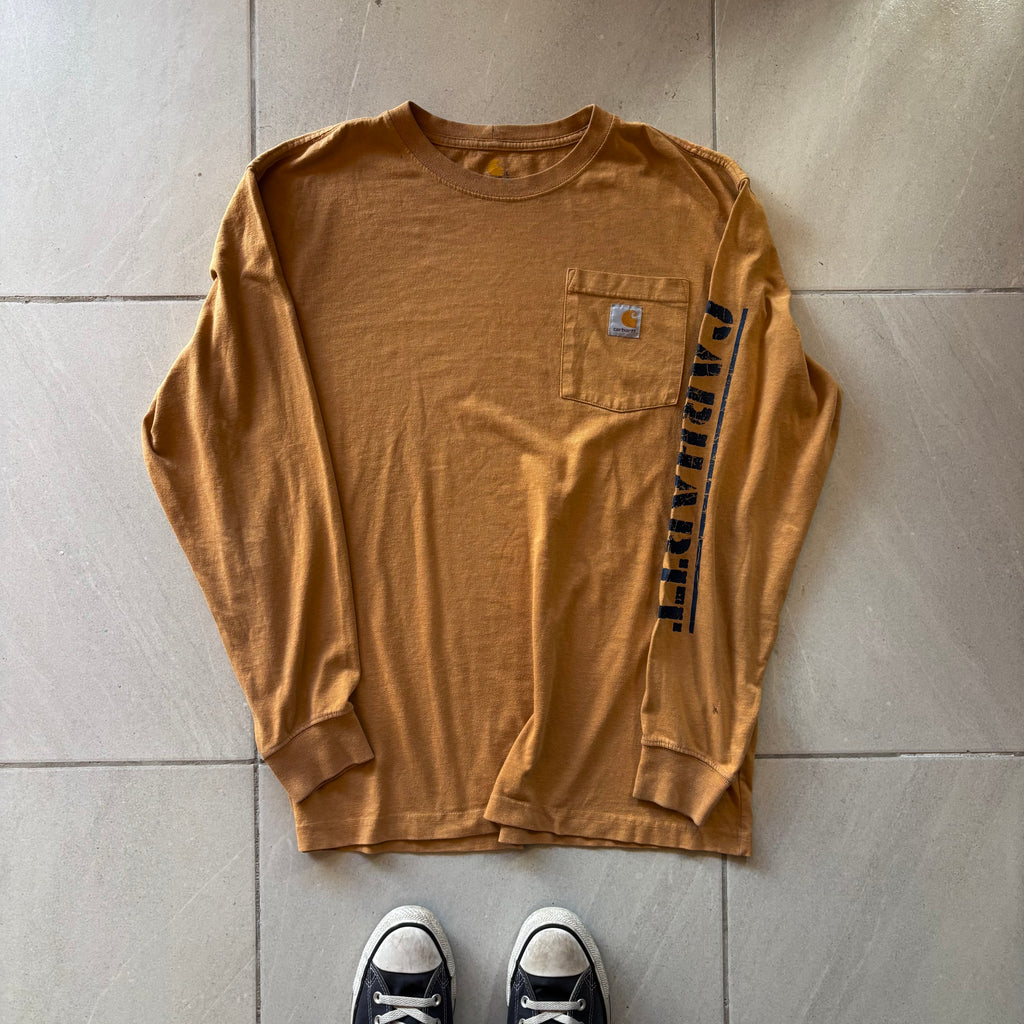 (L) CARHARTT LONG SLEEVE POCKET TEE